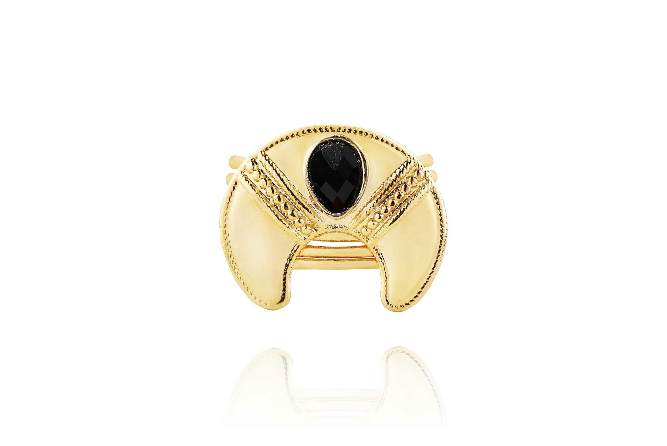 Hipanema Bague Melvil Noir