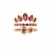Bague Jacinta Fuschia
