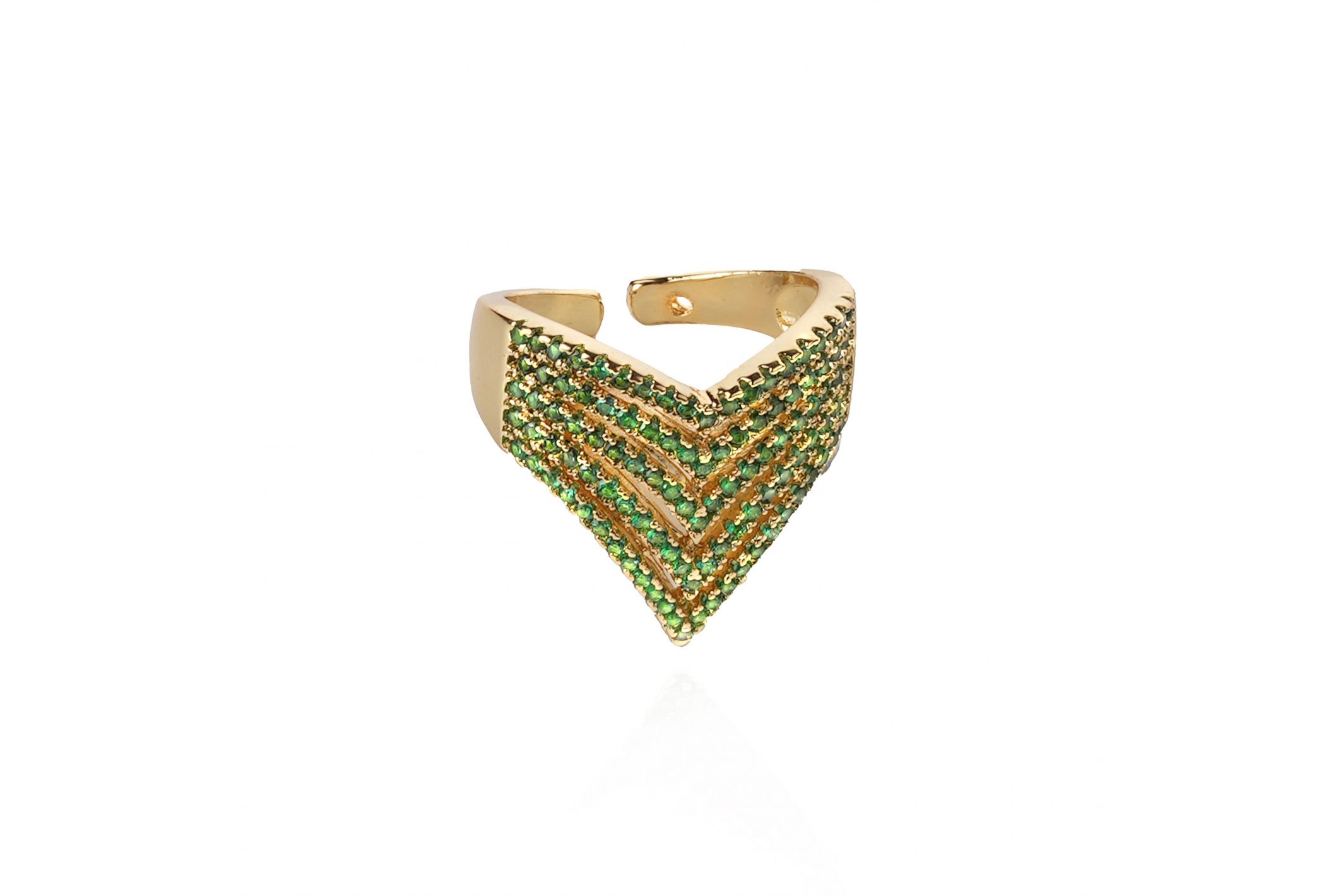 Hipanema Bague Diaz Emeraude