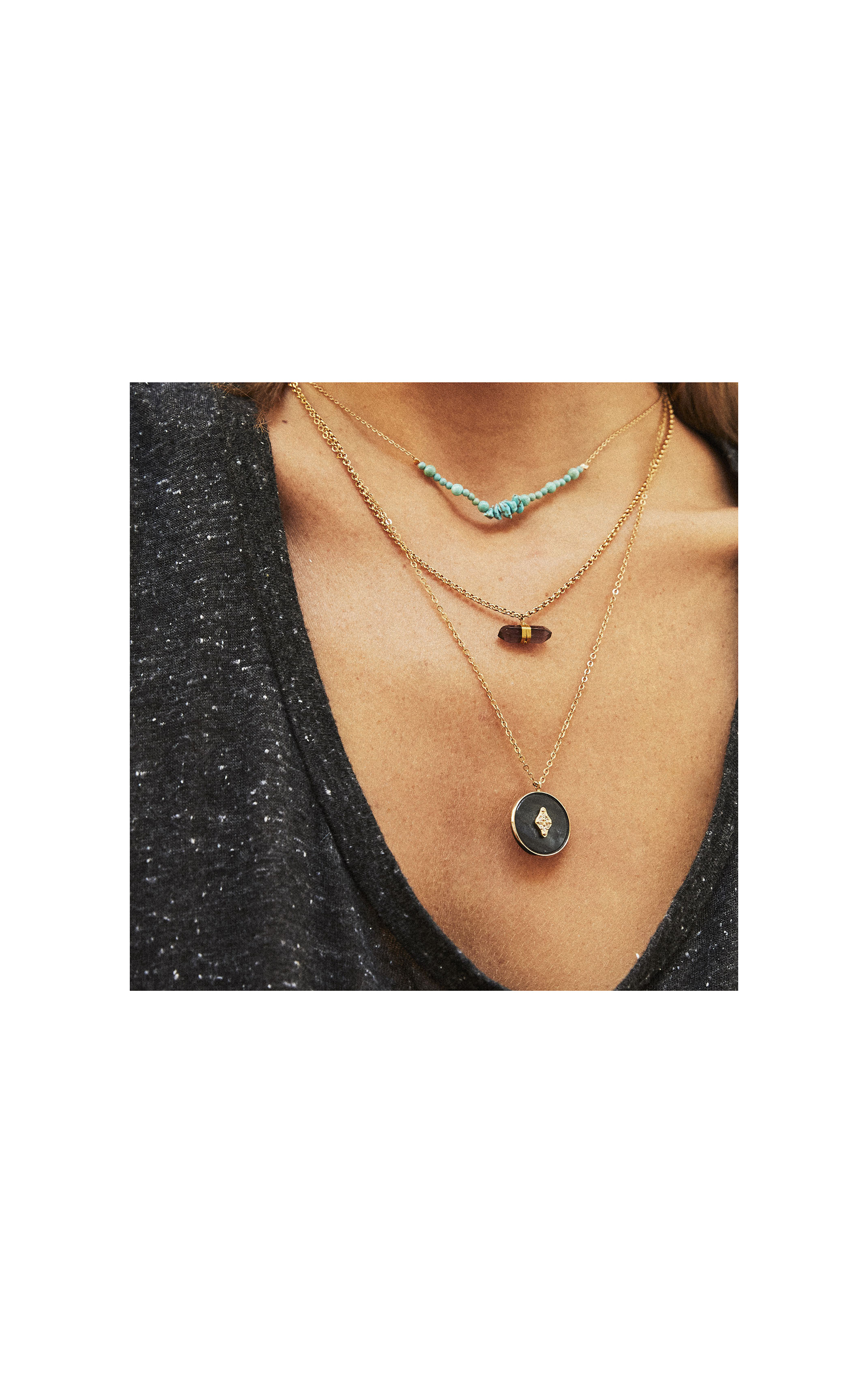 Collier Blizzard Noir