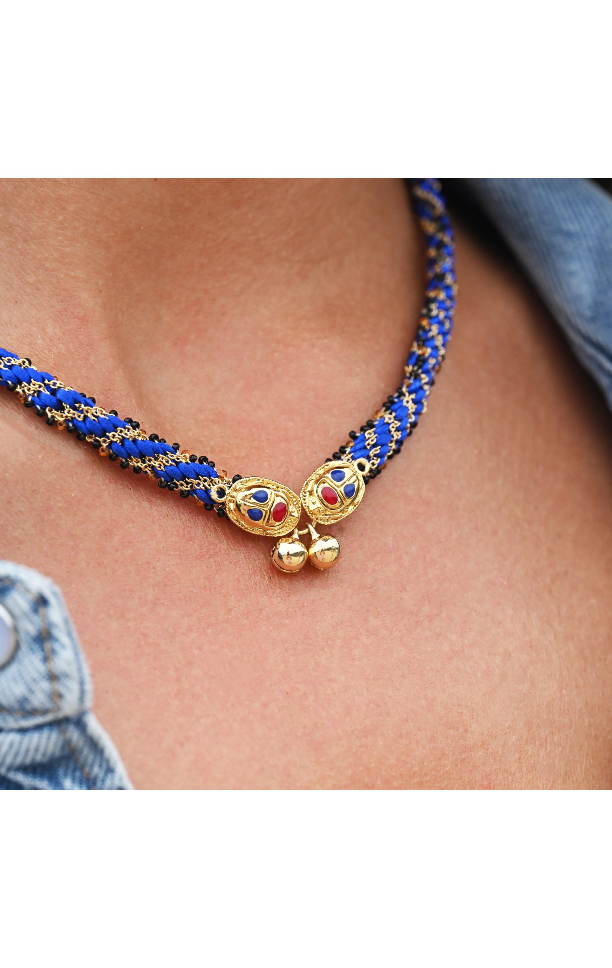 Collier Malena Indigo
