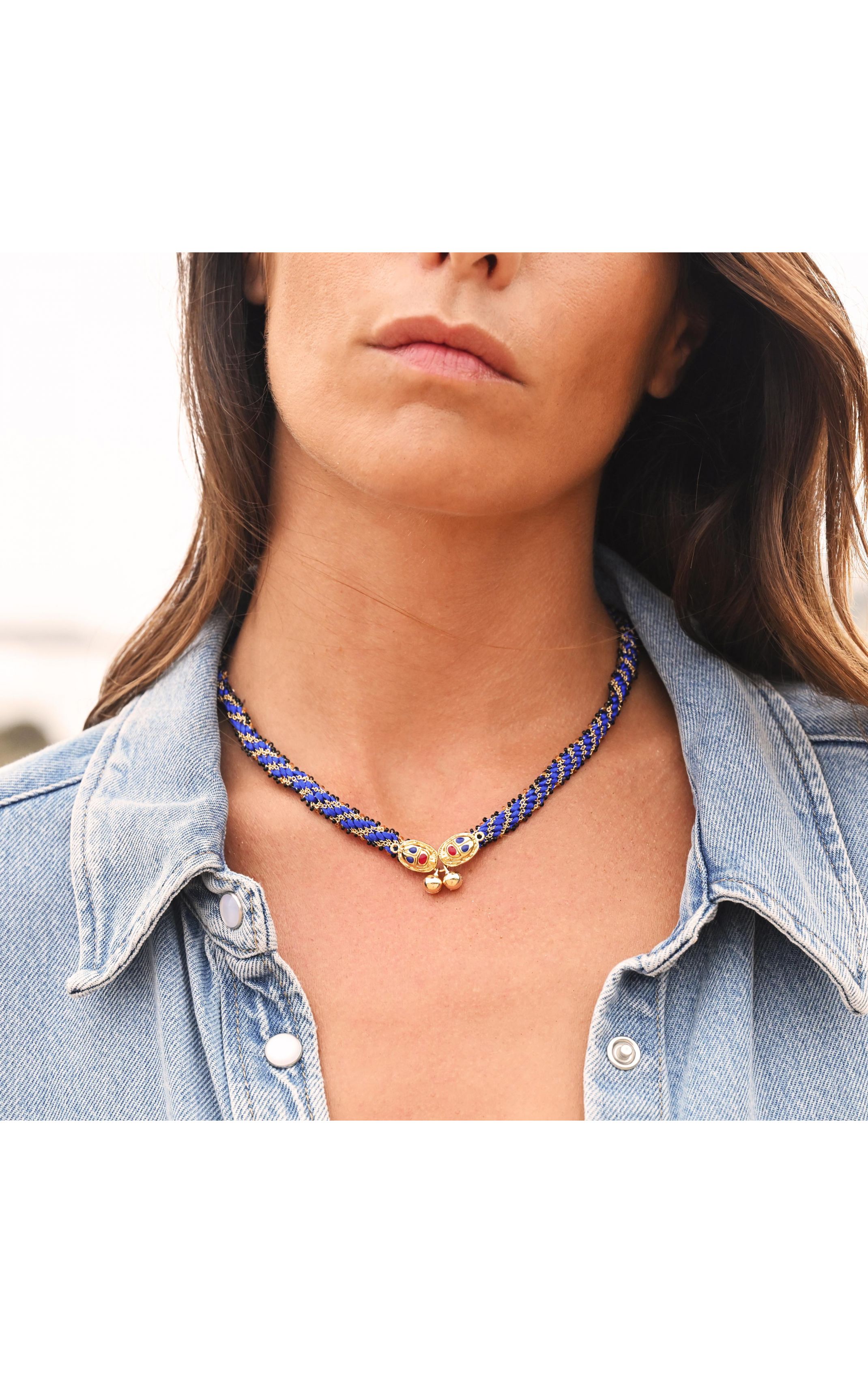 Collier Malena Indigo