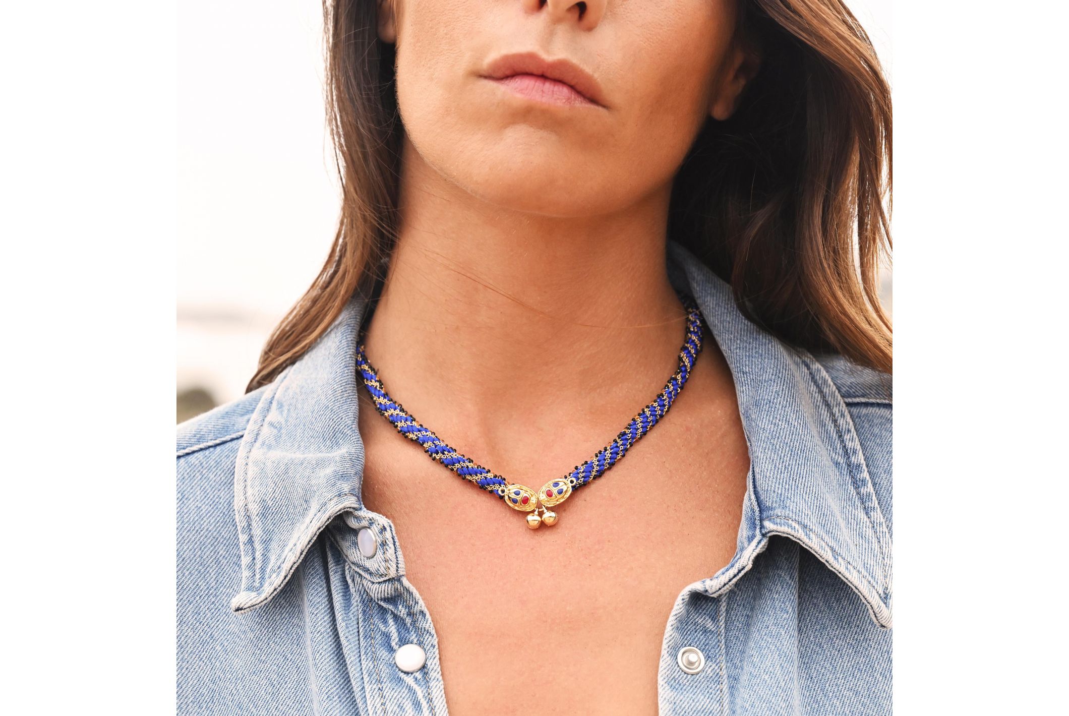 Collier Malena Indigo
