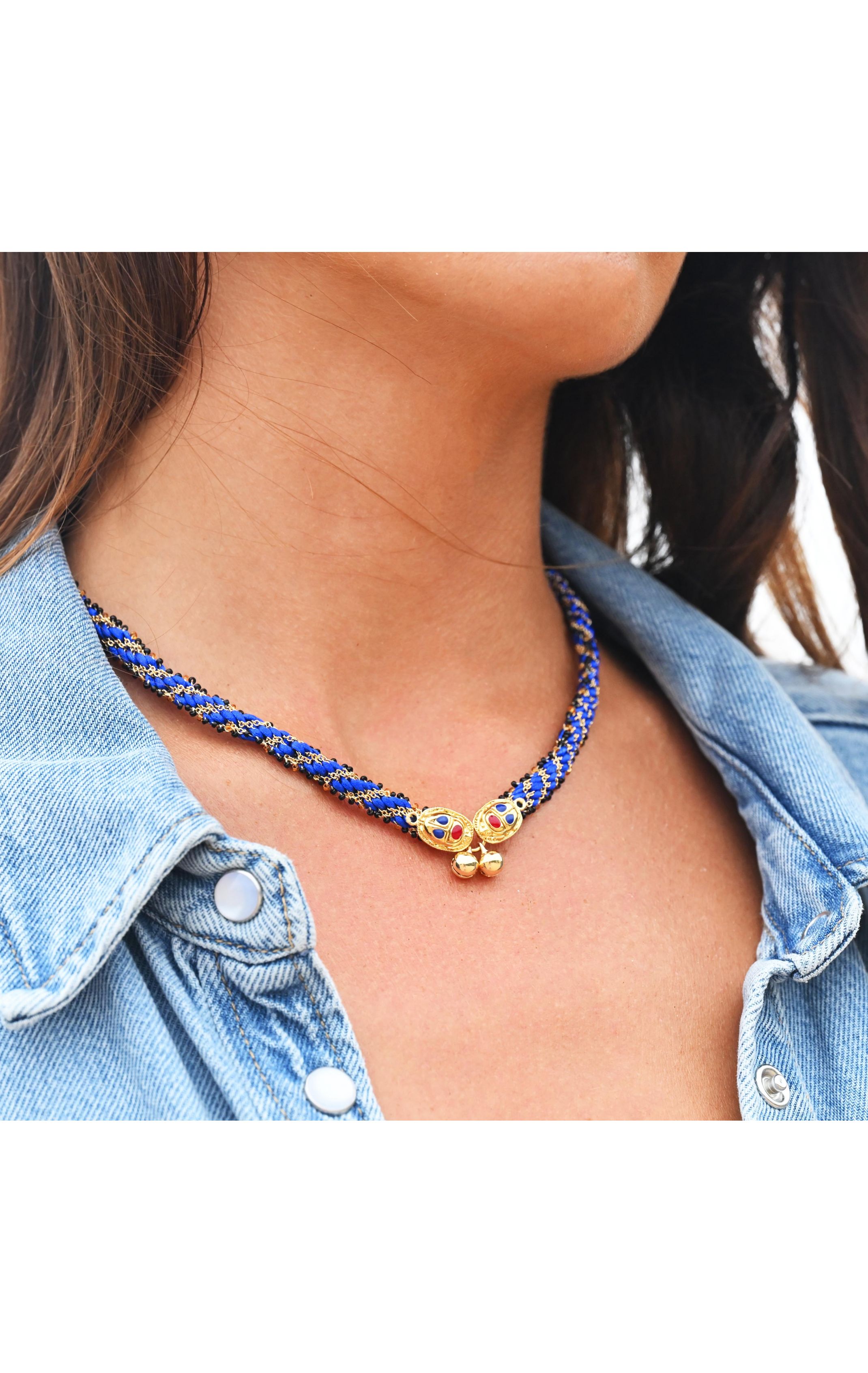 Collier Malena Indigo