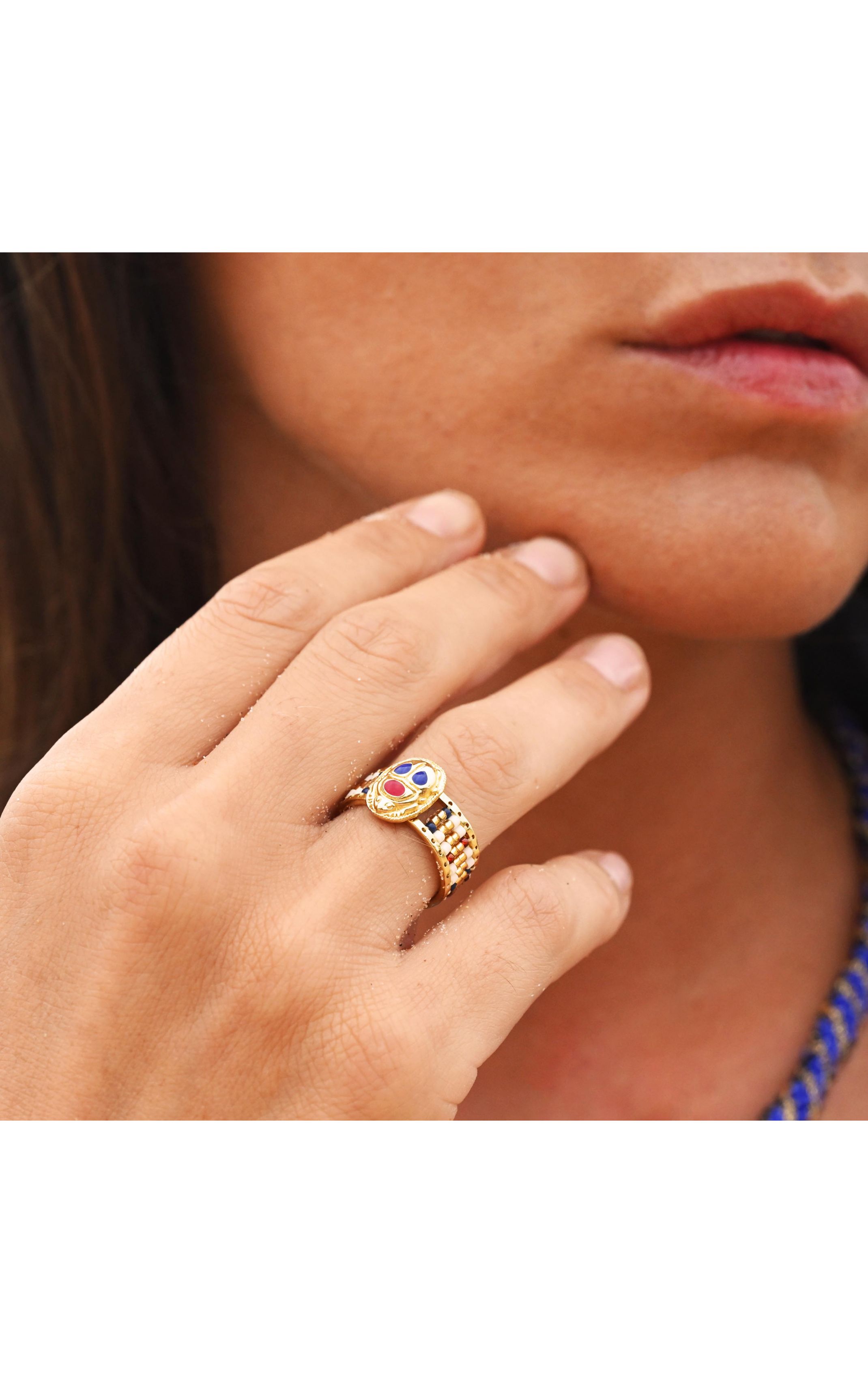Bague Nyle Doré