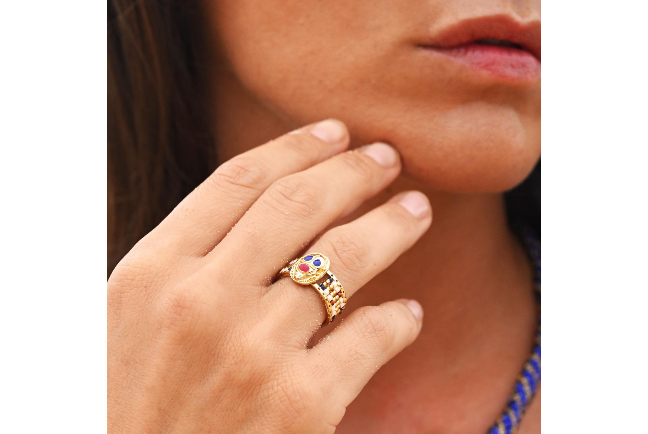 Bague Nyle Doré