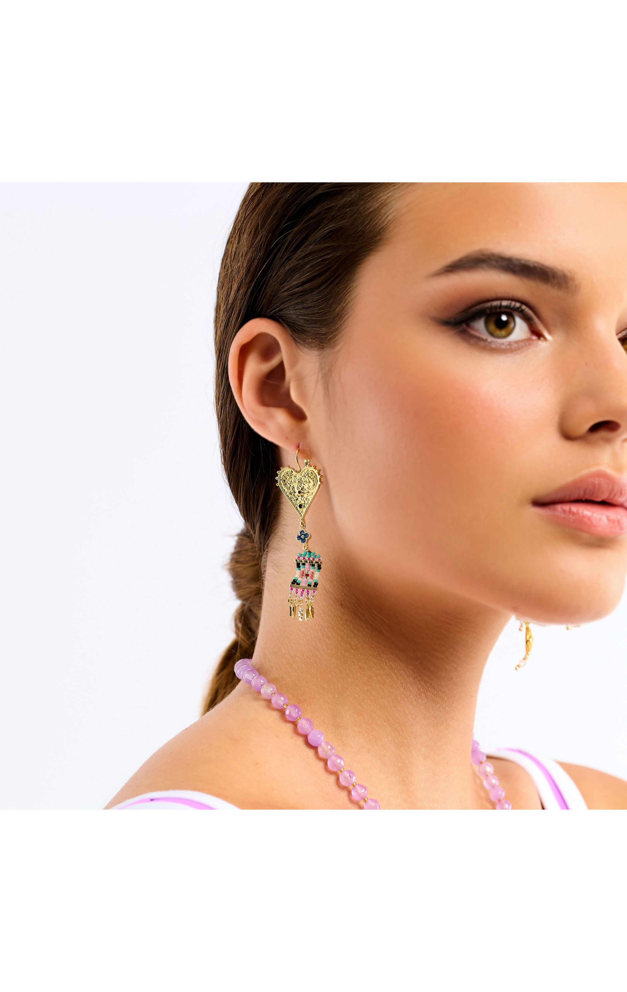 Boucles d'oreilles Vittora Turquoise