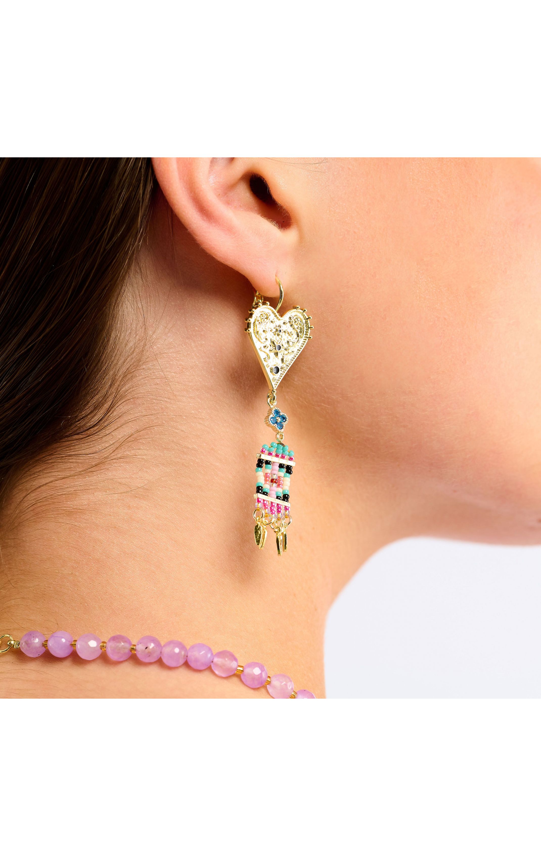 Boucles d'oreilles Vittora Turquoise