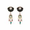 Boucles d'oreilles Makumba Noir