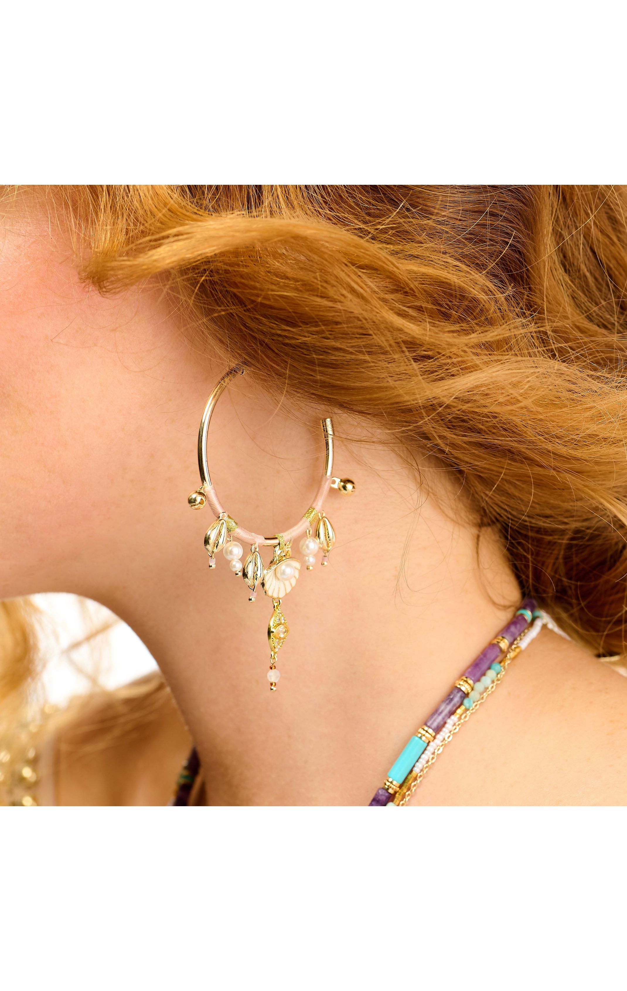 Boucles d'oreilles Payott Blanc