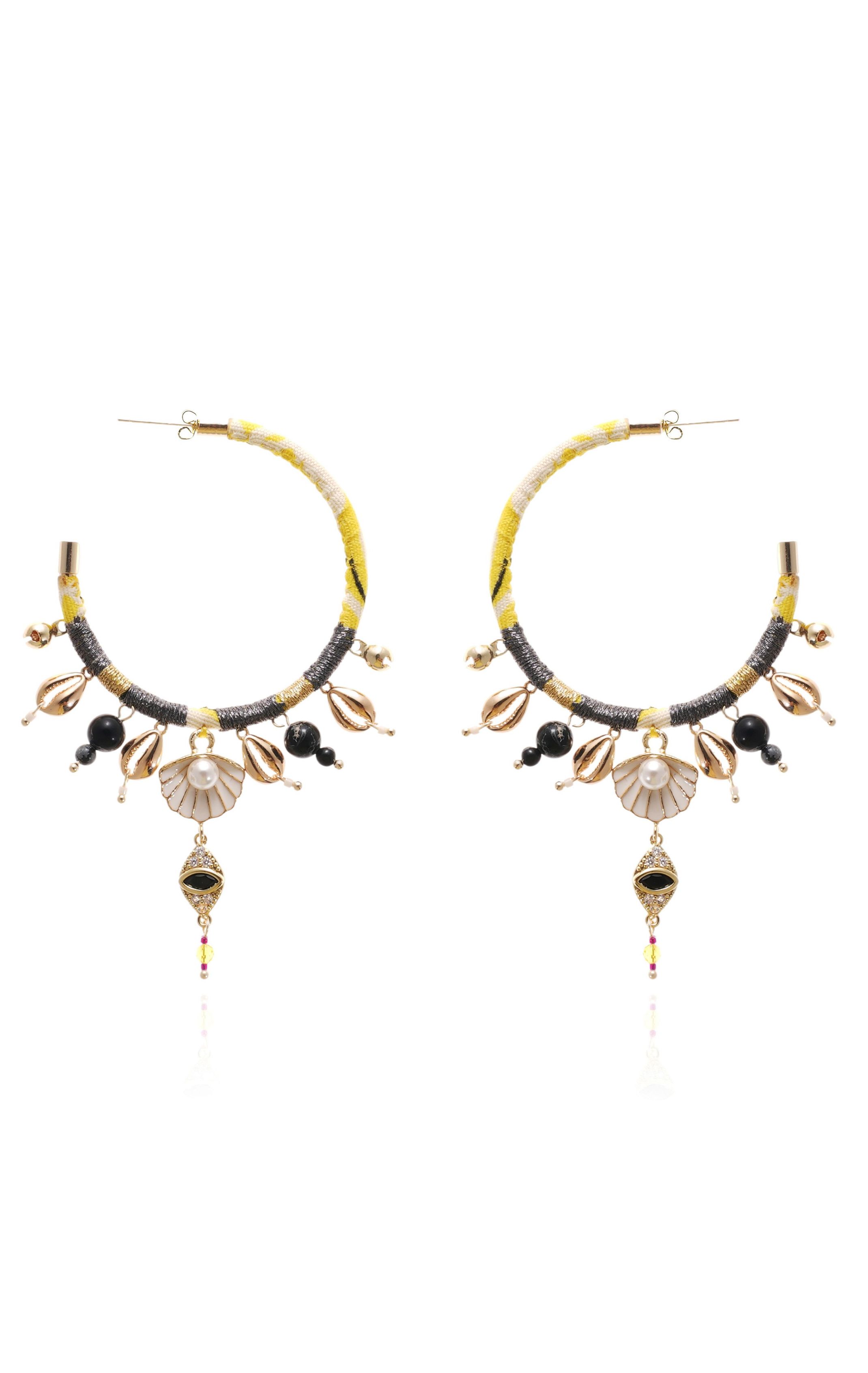 Boucles d'oreilles Payott Jaune