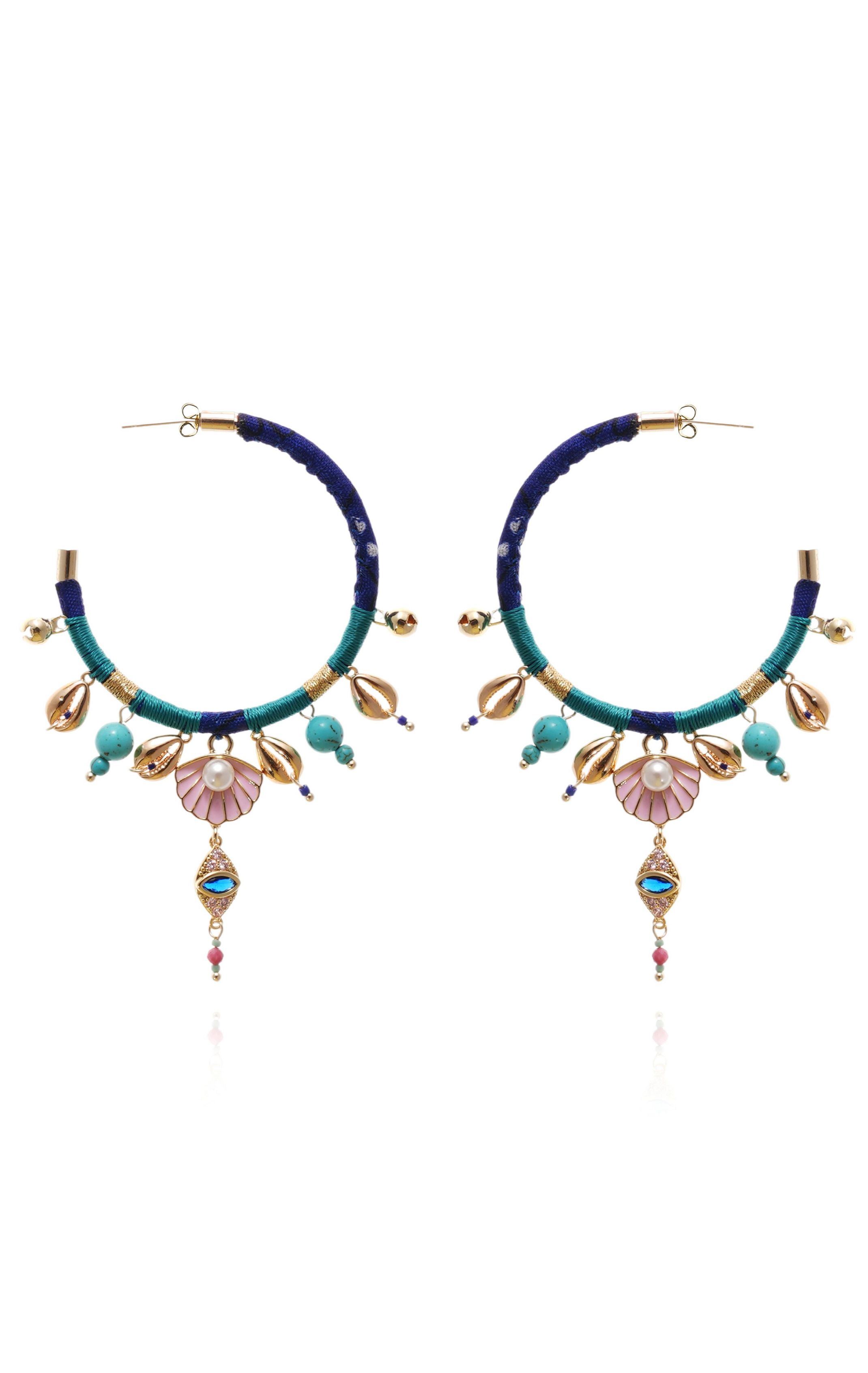 Boucles d'oreilles Payott Bleu
