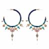 Boucles d'oreilles Payott Bleu