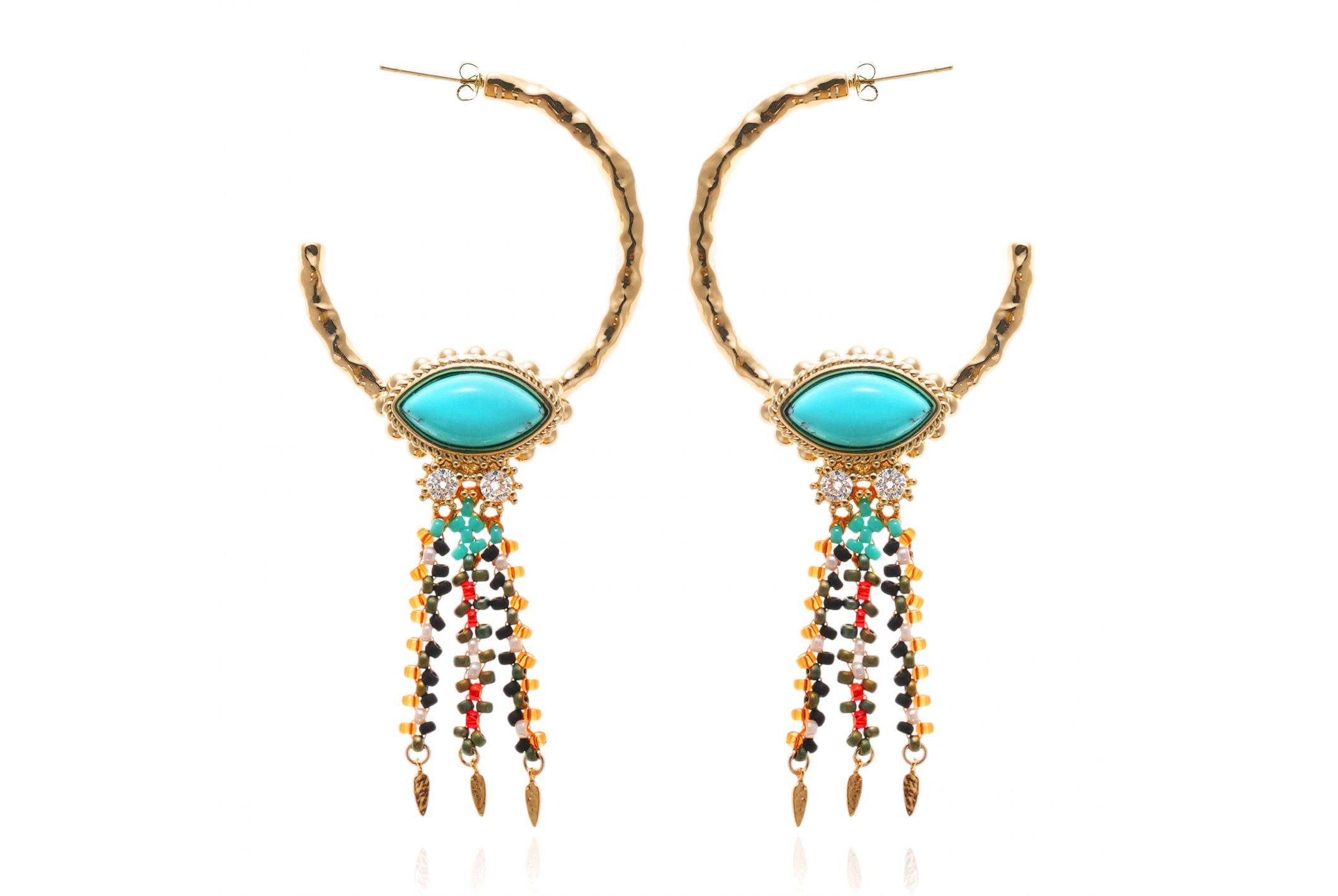 Boucles d'oreilles Pepper Turquoise