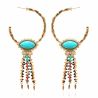 Boucles d'oreilles Pepper Turquoise