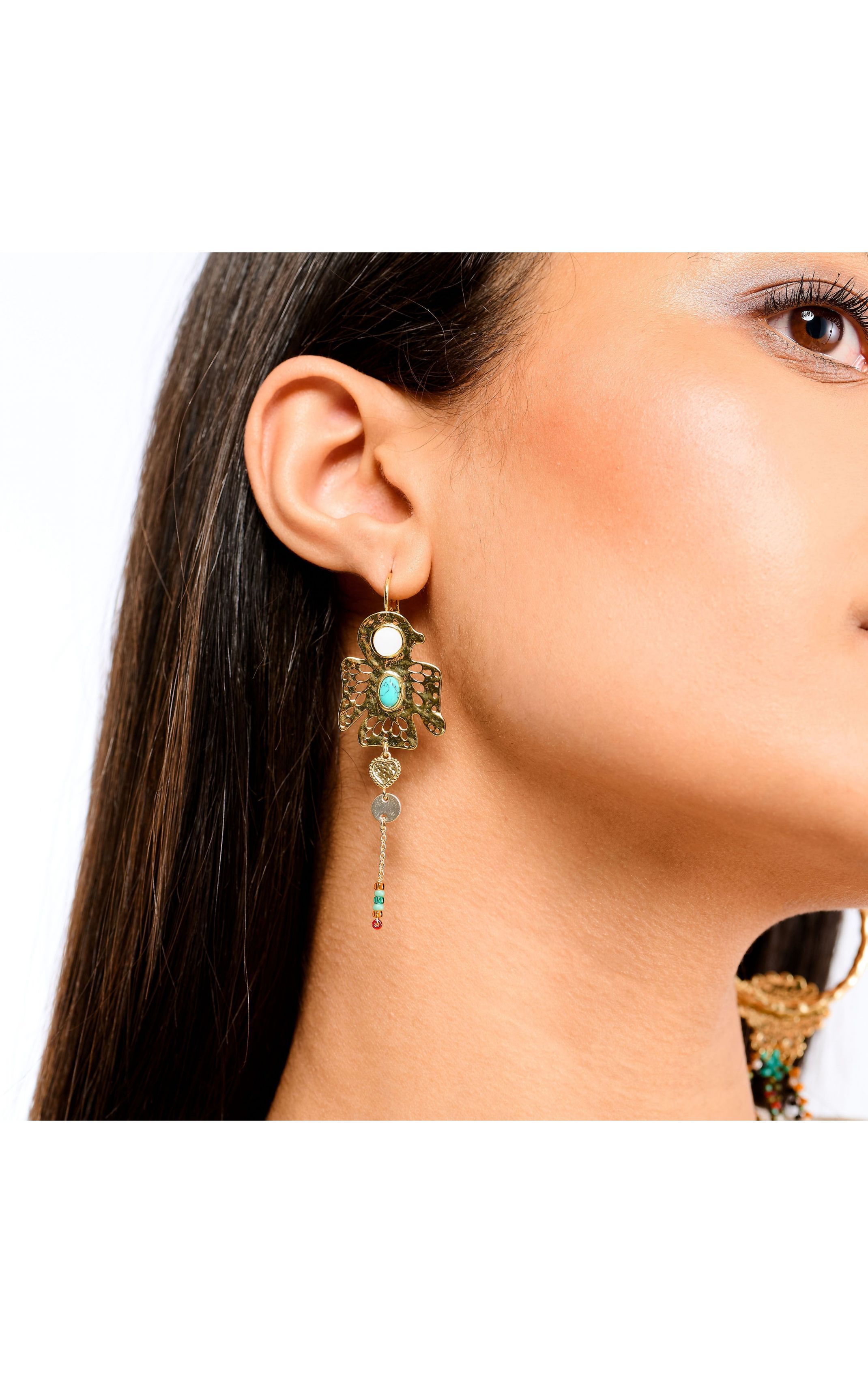 Earrings Flight Turquoise