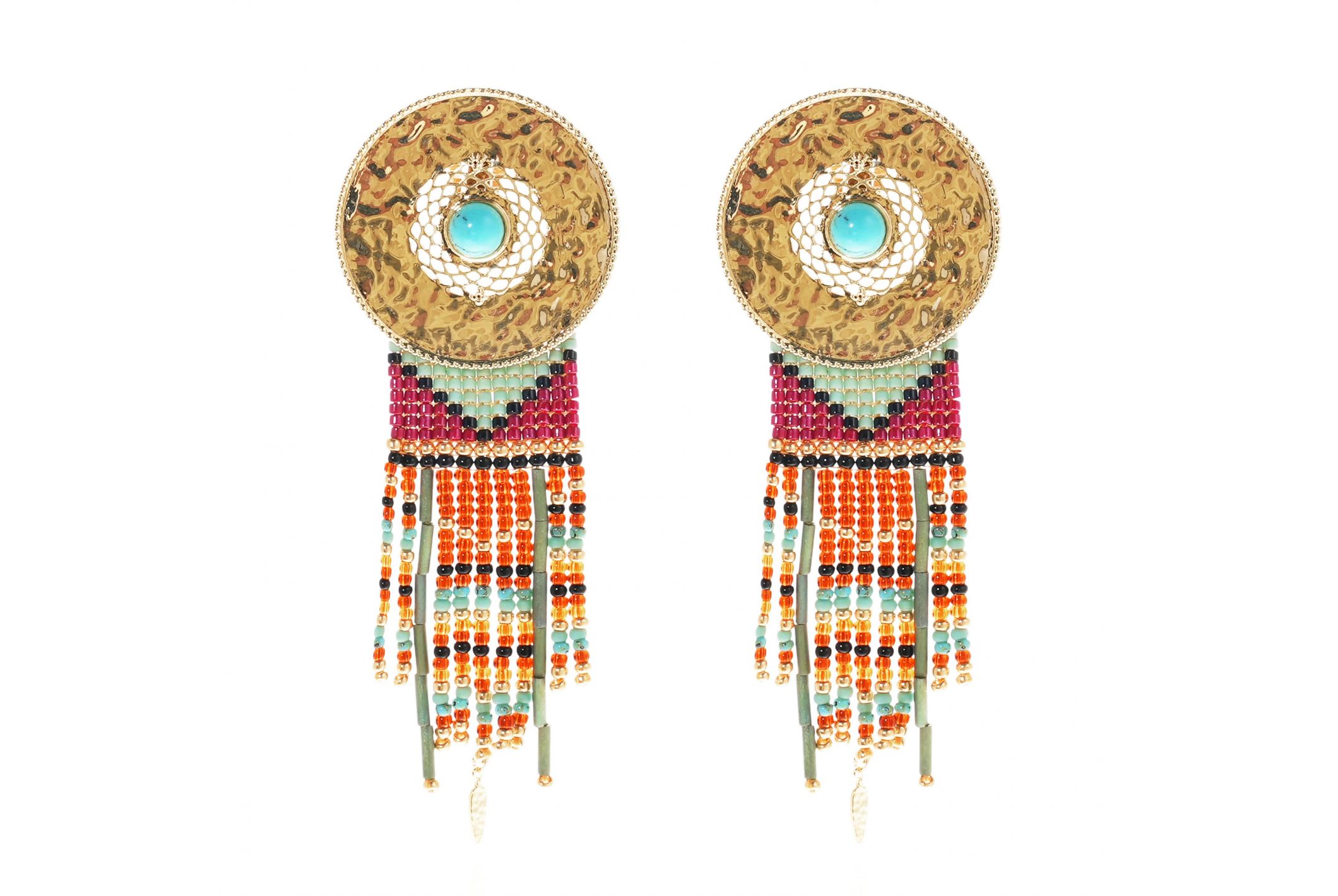 Boucles d'oreilles Byson Turquoise
