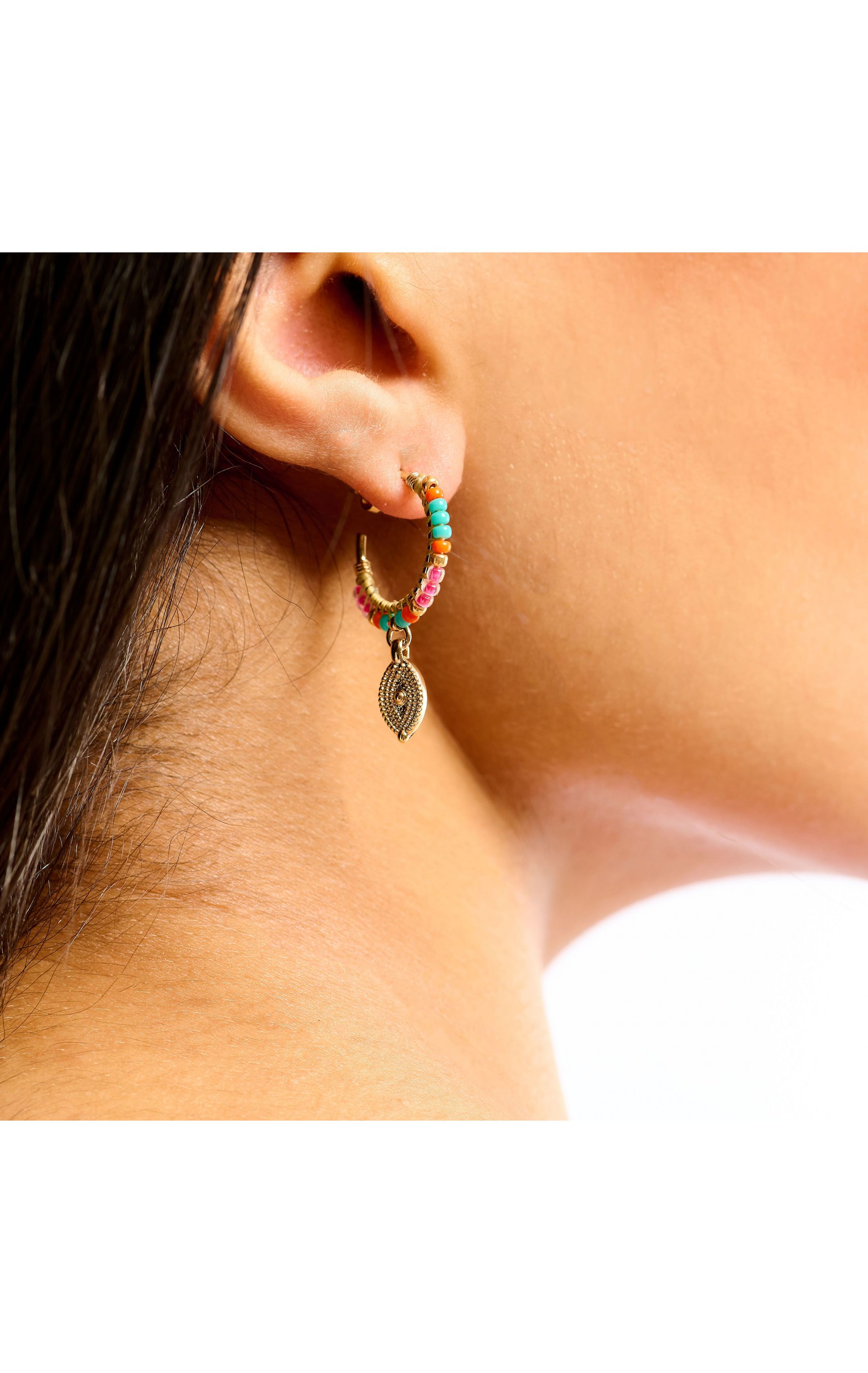 Boucles d'oreilles Sadya Multicolore