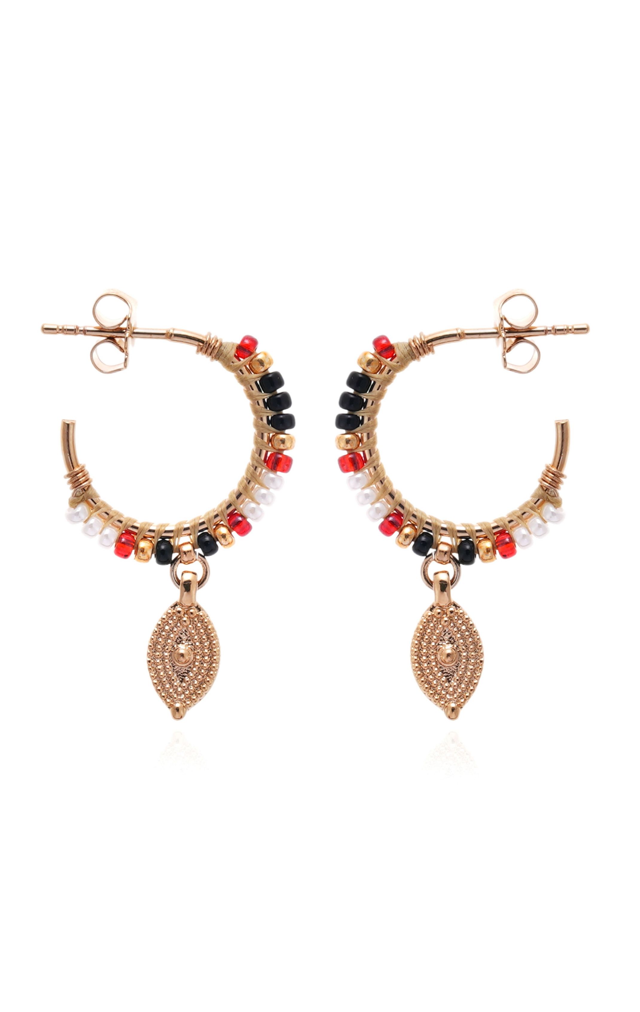 Boucles d'oreilles Sadya Noir