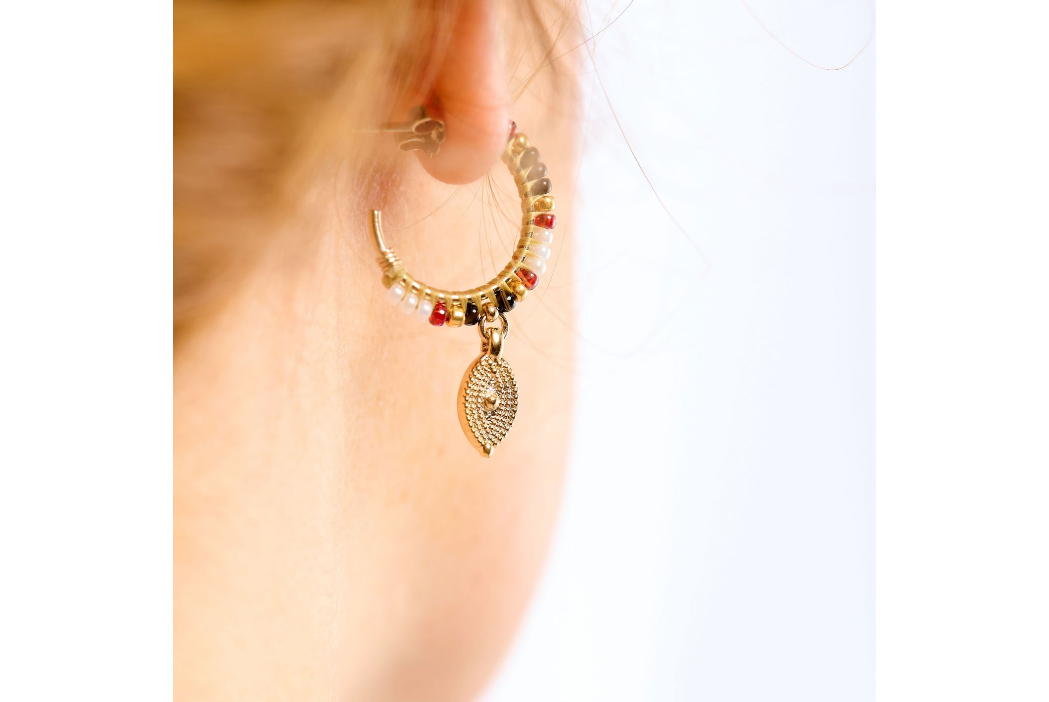 Hipanema Boucles d'oreilles Sadya Noir