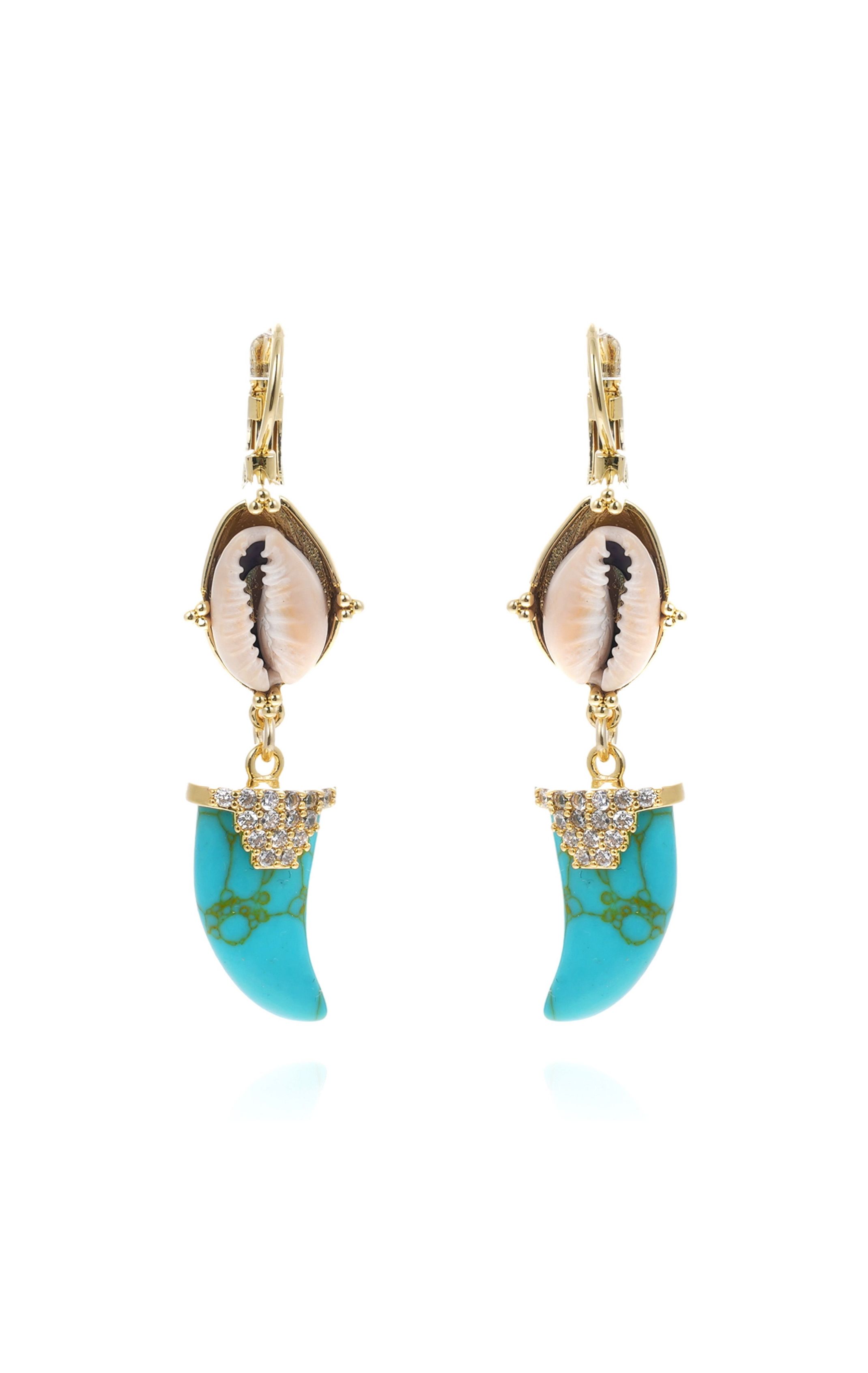 Boucles d'oreilles Vayana Turquoise