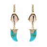 Boucles d'oreilles Vayana Turquoise