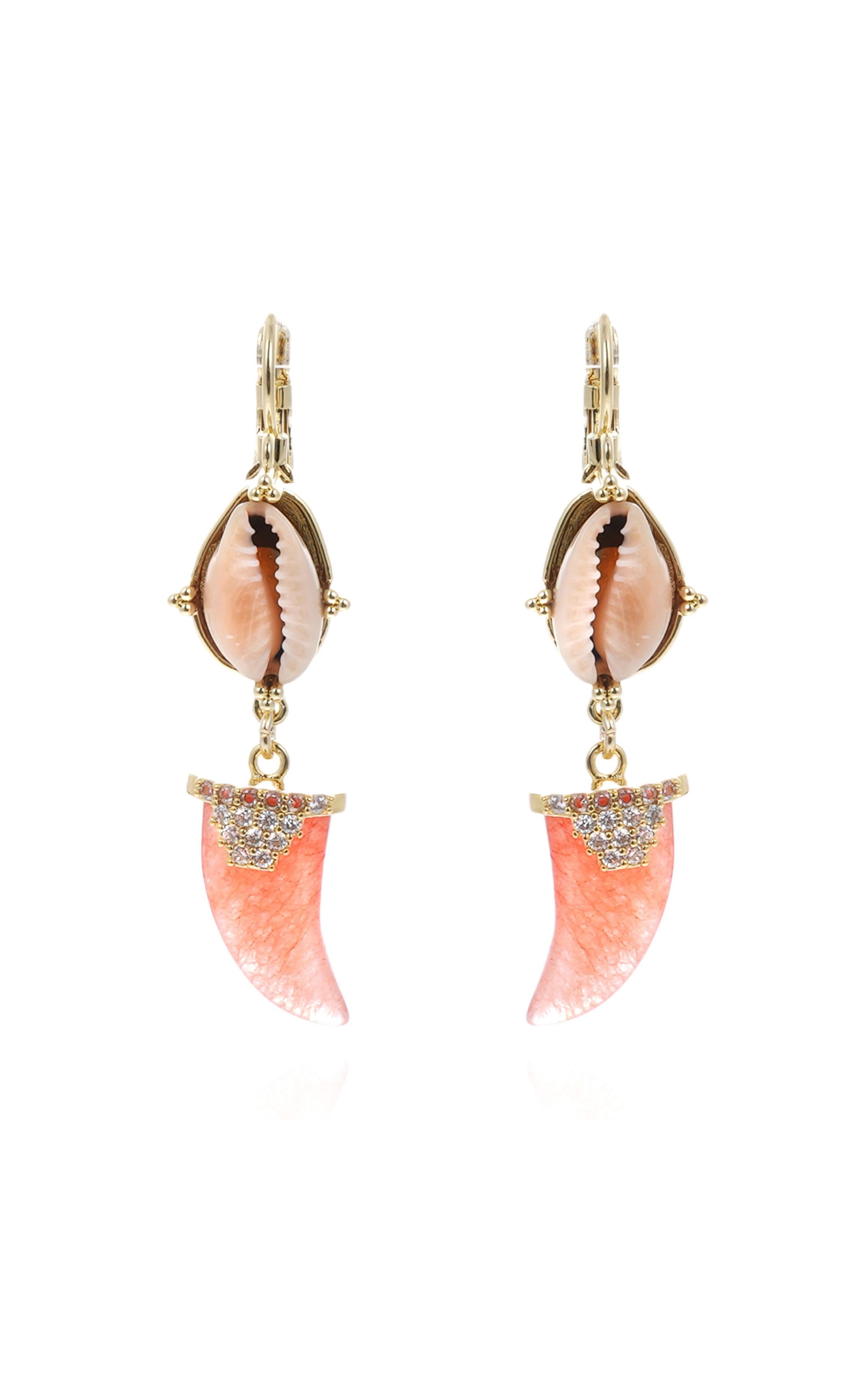 Boucles d'oreilles Vayana Corail
