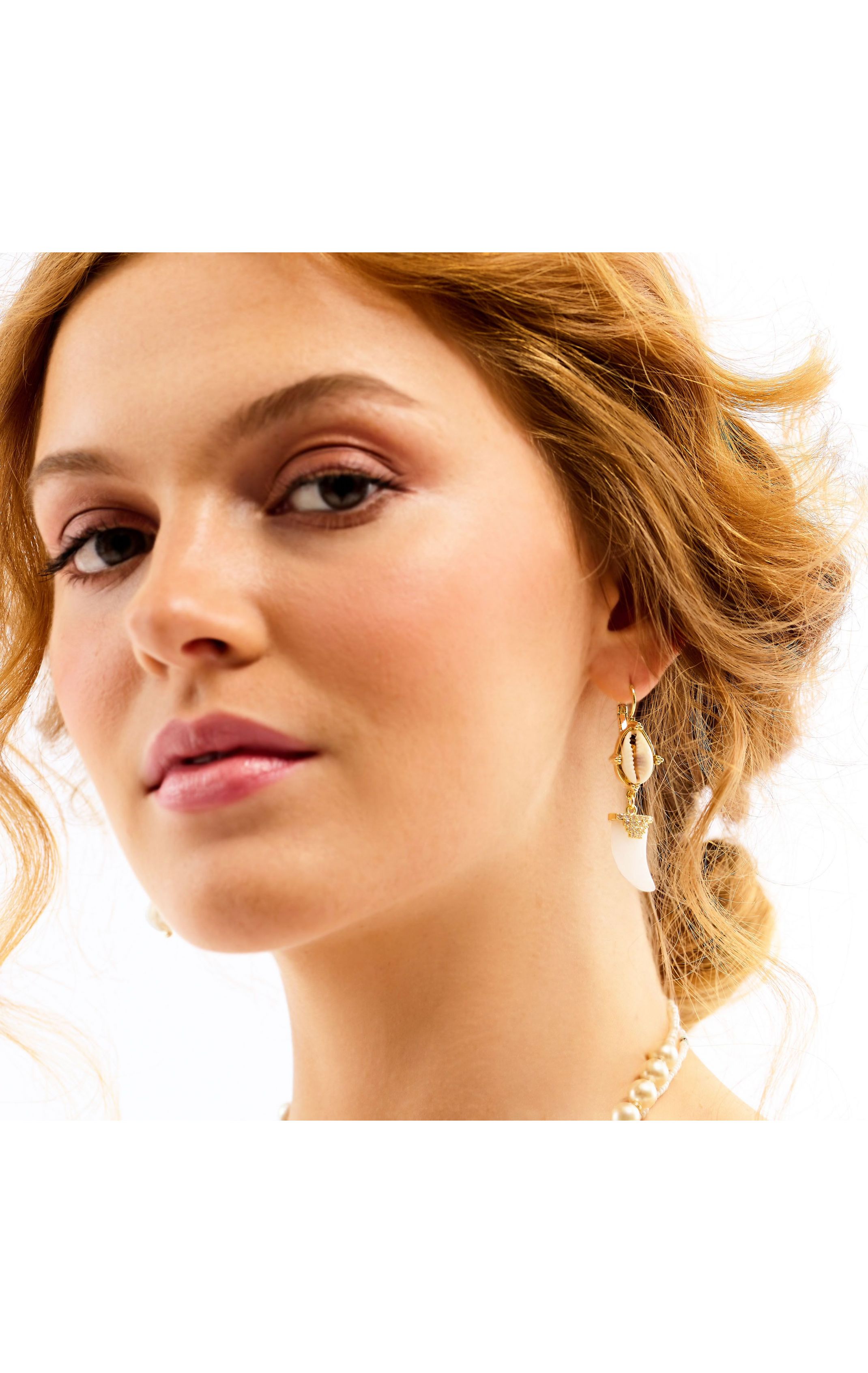 Boucles d'oreilles Vayana Blanc