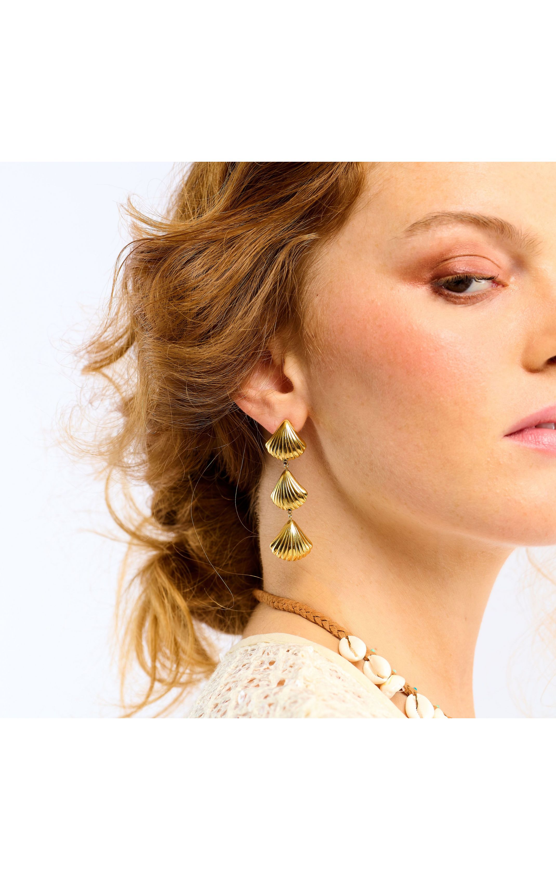 Boucles d'oreilles Louma Doré