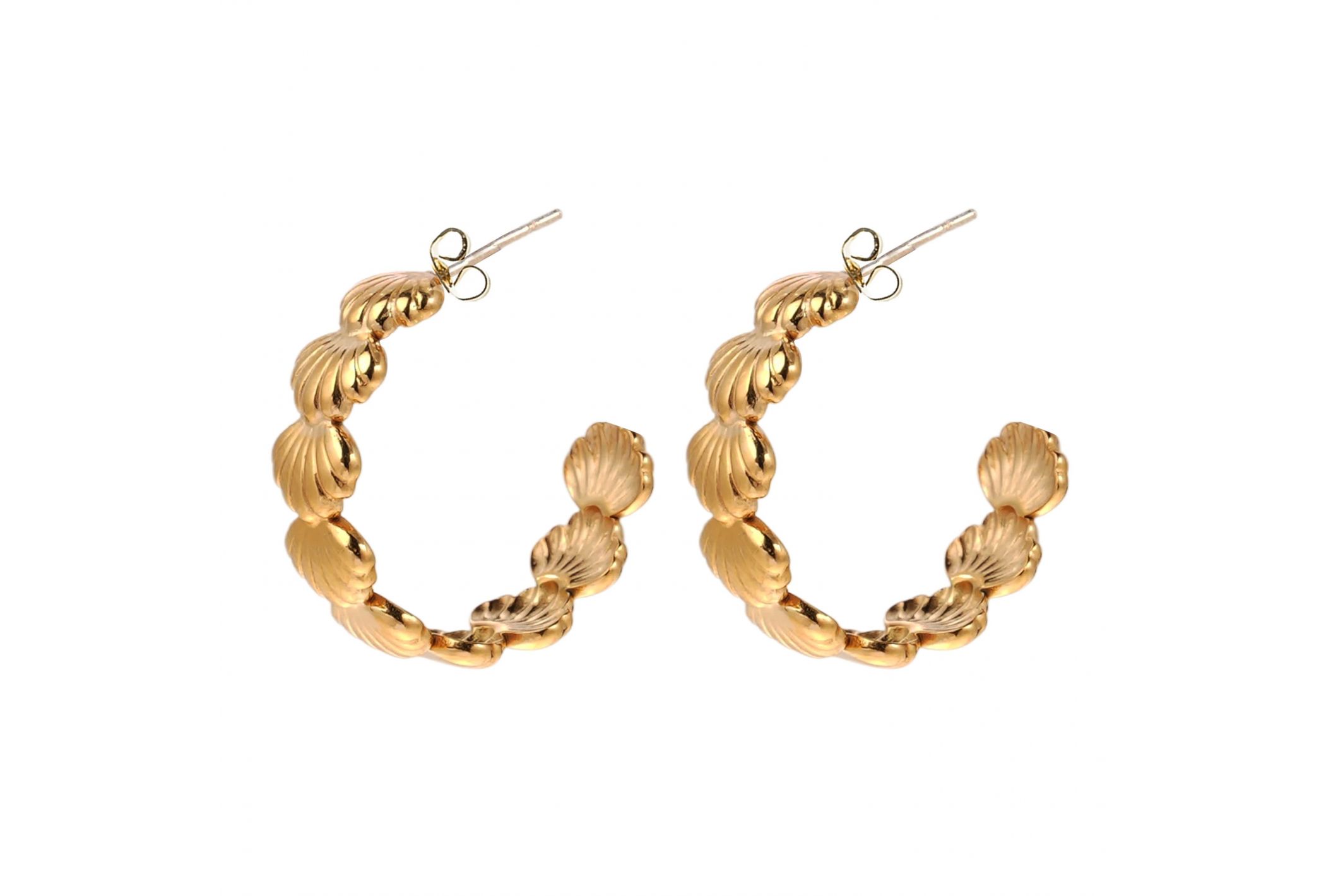 Boucles d'oreilles Suzelle Doré