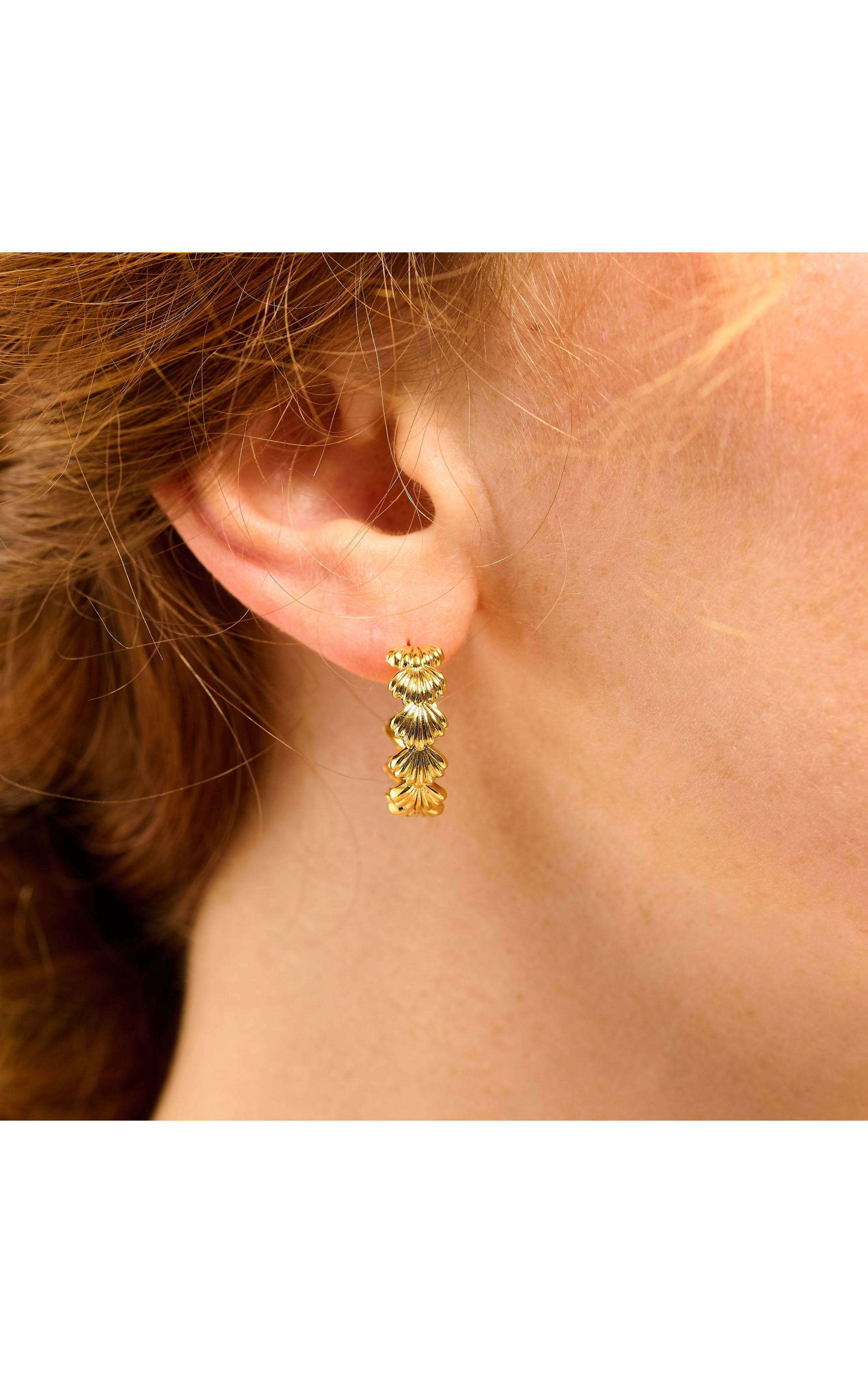 Boucles d'oreilles Suzelle Doré