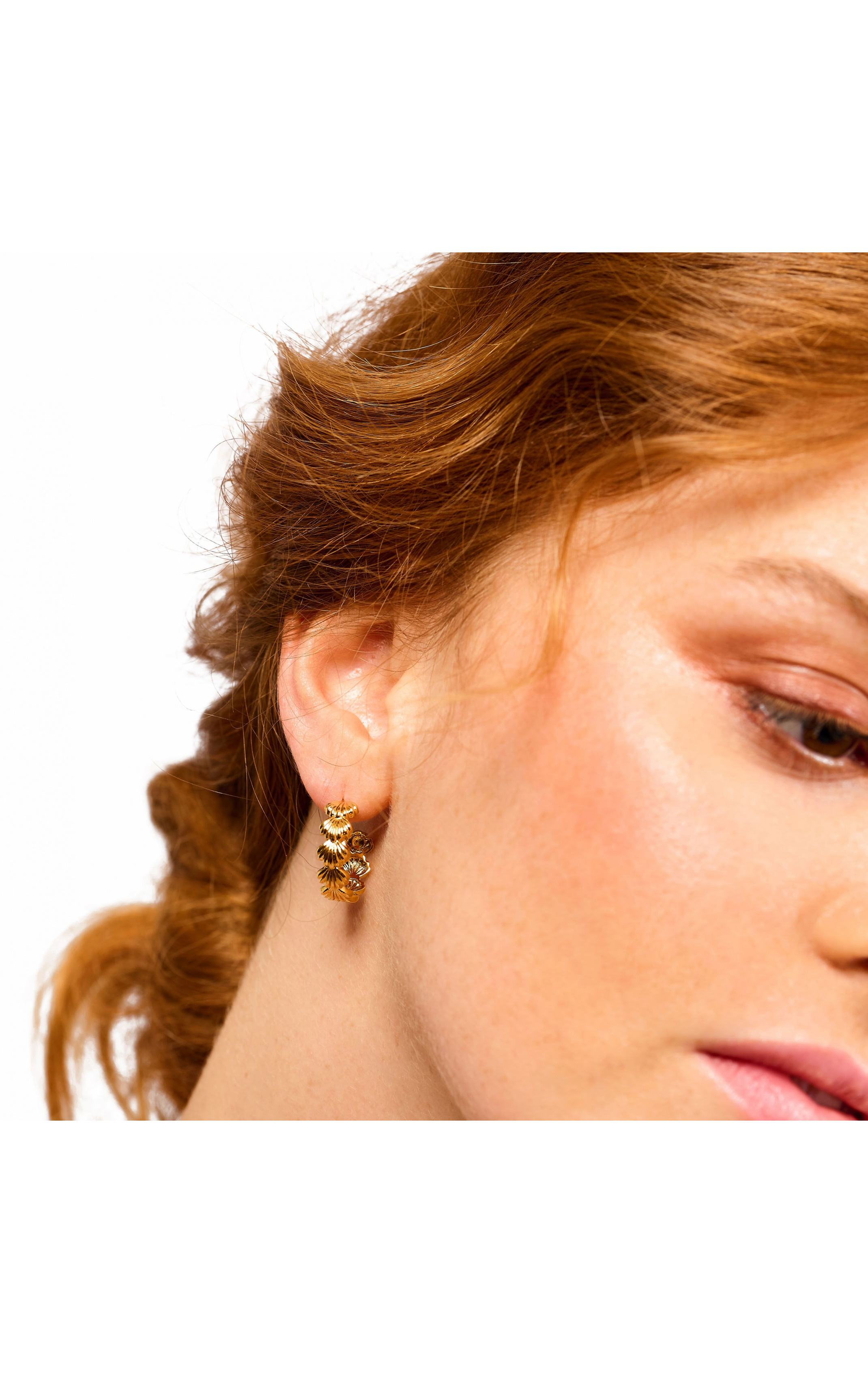 Boucles d'oreilles Suzelle Doré