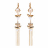 Boucles d'oreilles Maldive Blanches
