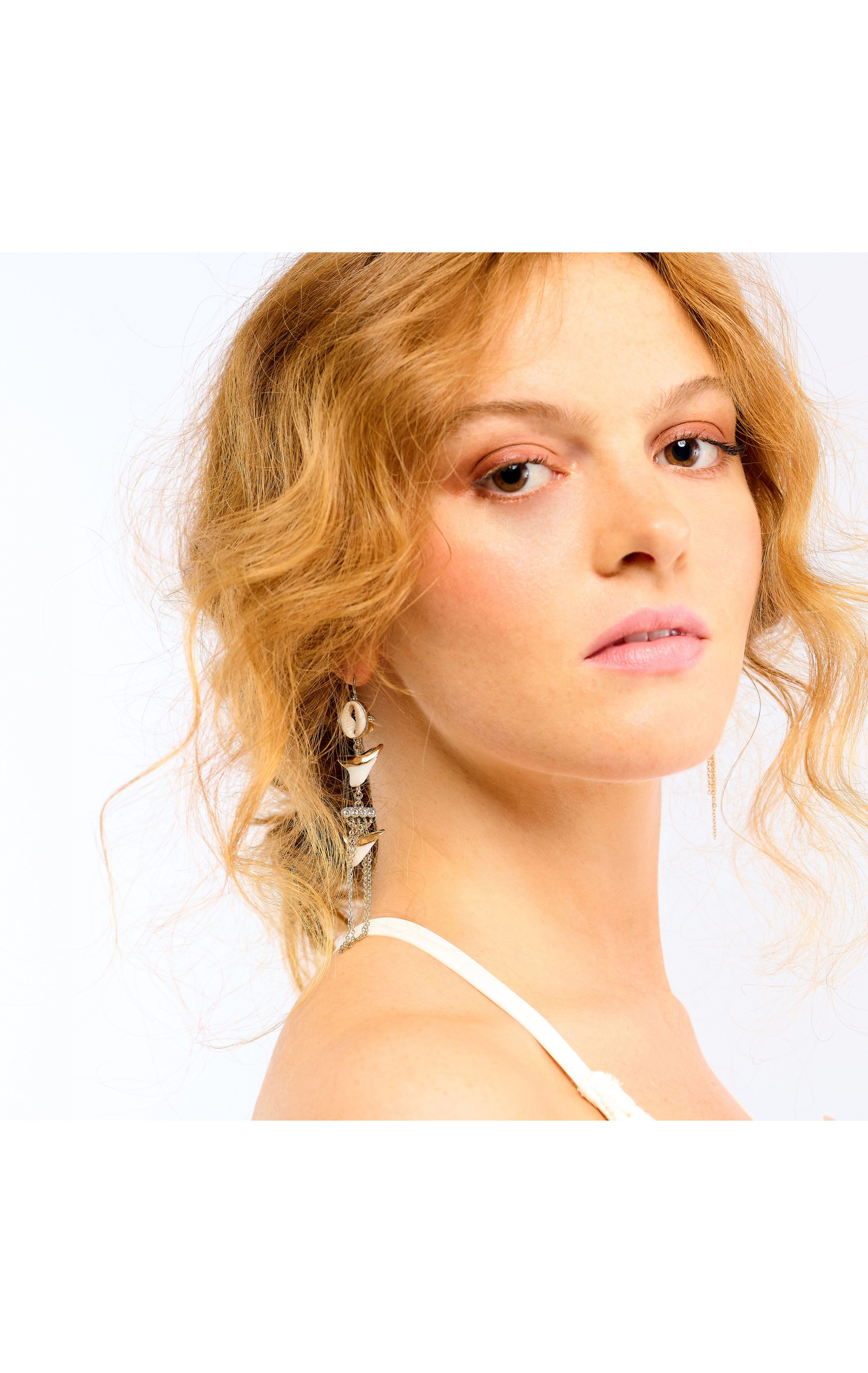 Boucles d'oreilles Maldive Blanc