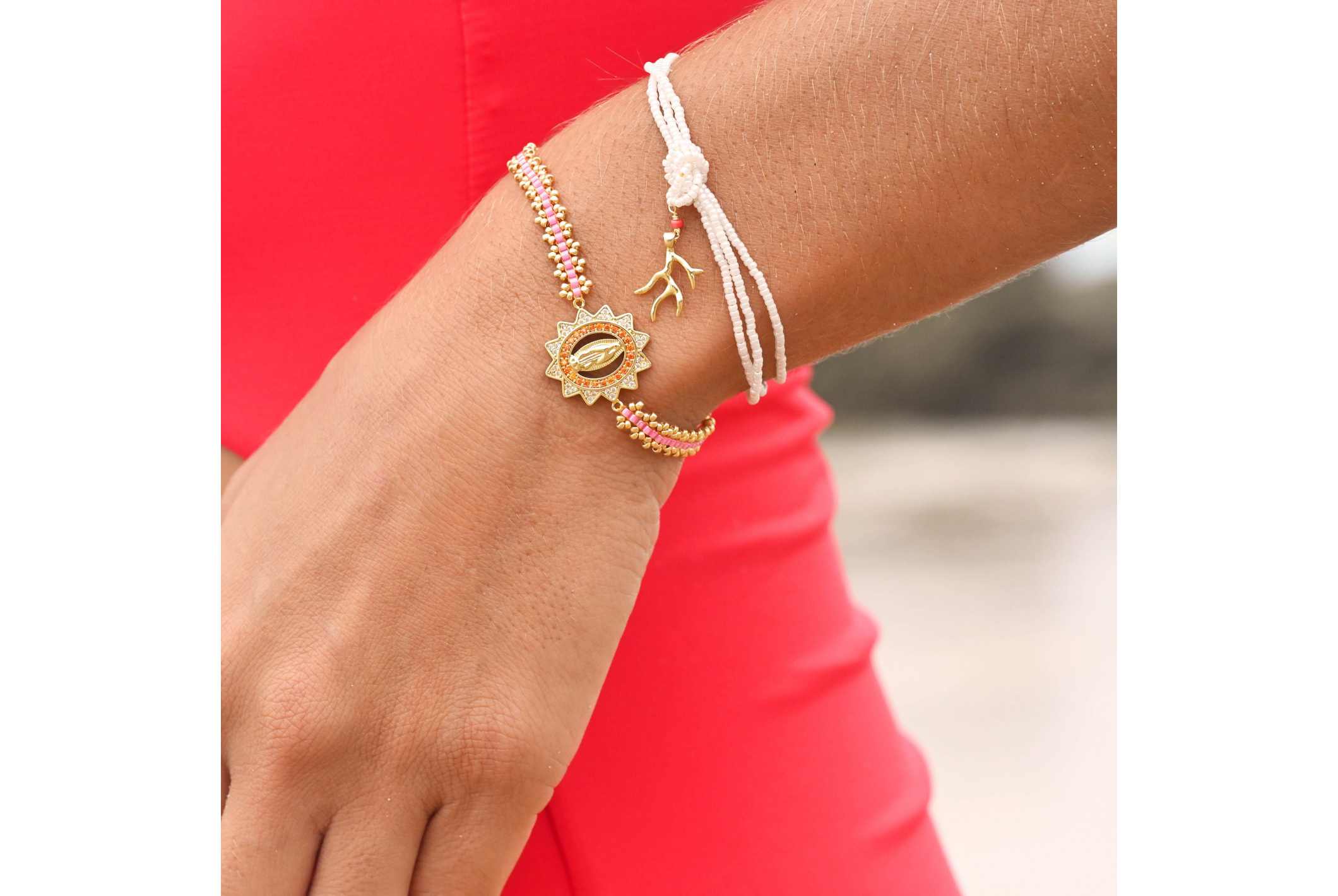 Hipanema Bracelet Jolyne Rose