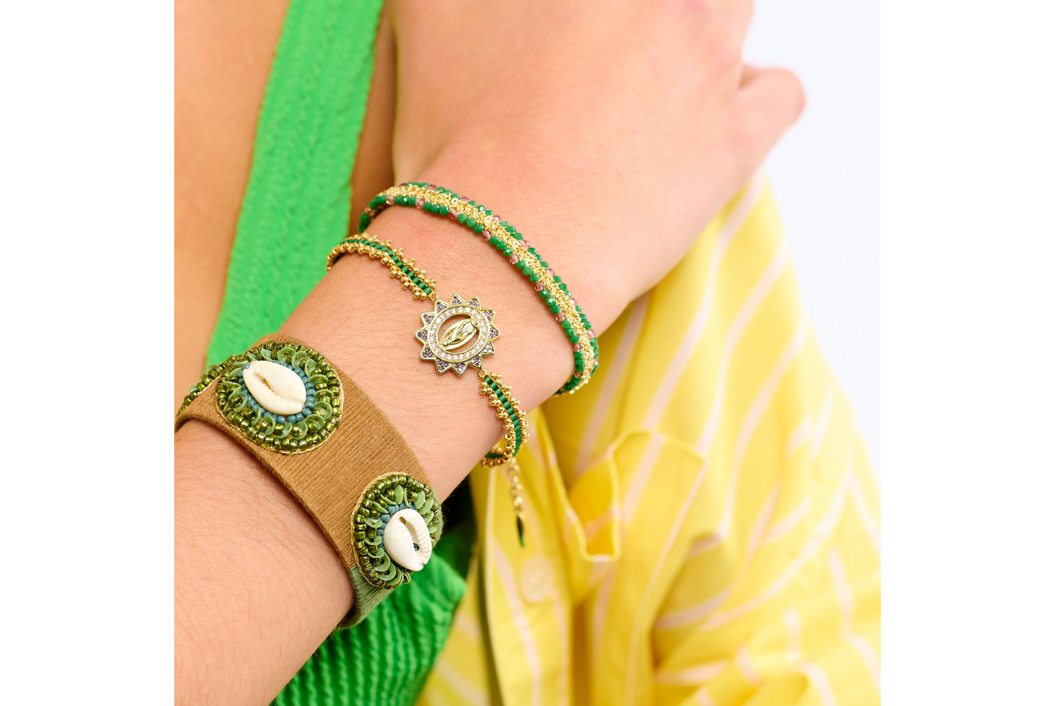 Hipanema Bracelet Jolyne Vert