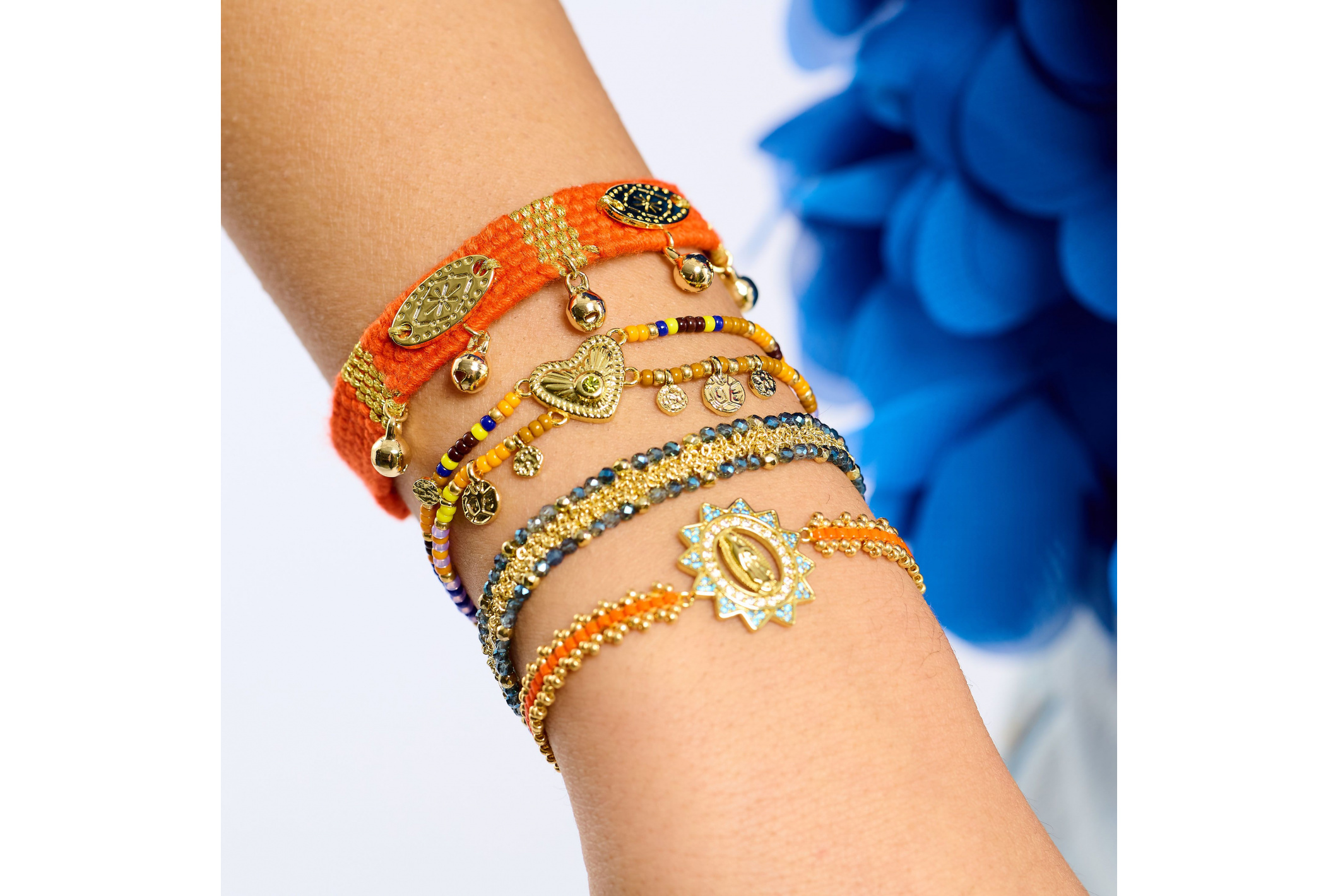 Hipanema Bracelet Jolyne Orange