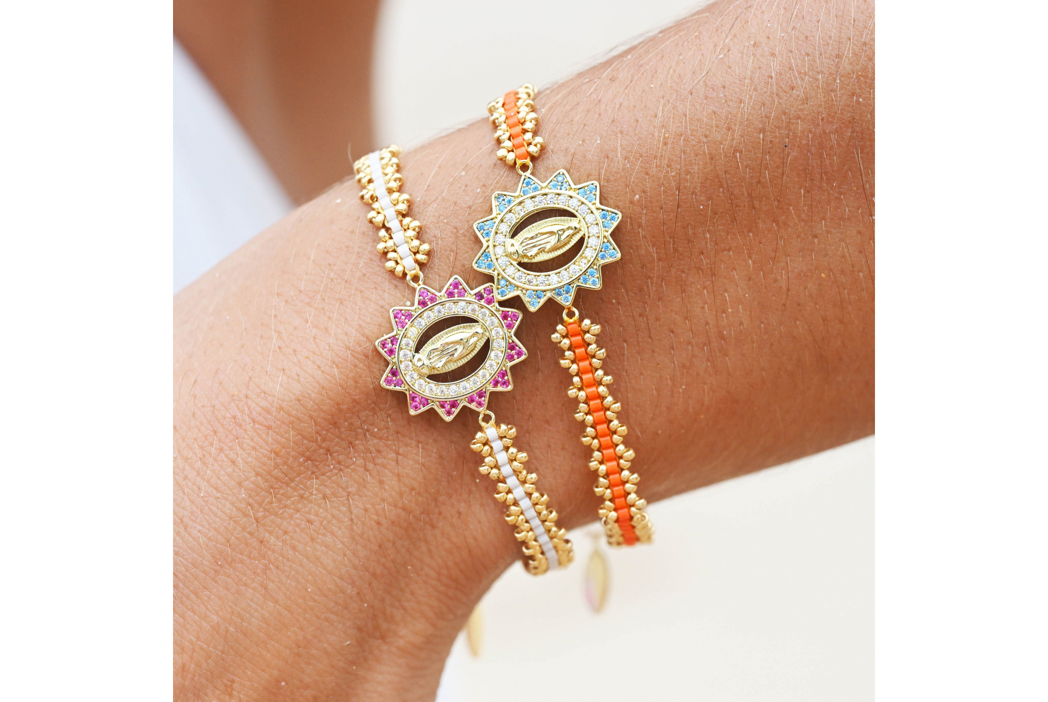 Hipanema Bracelet Jolyne Blanc