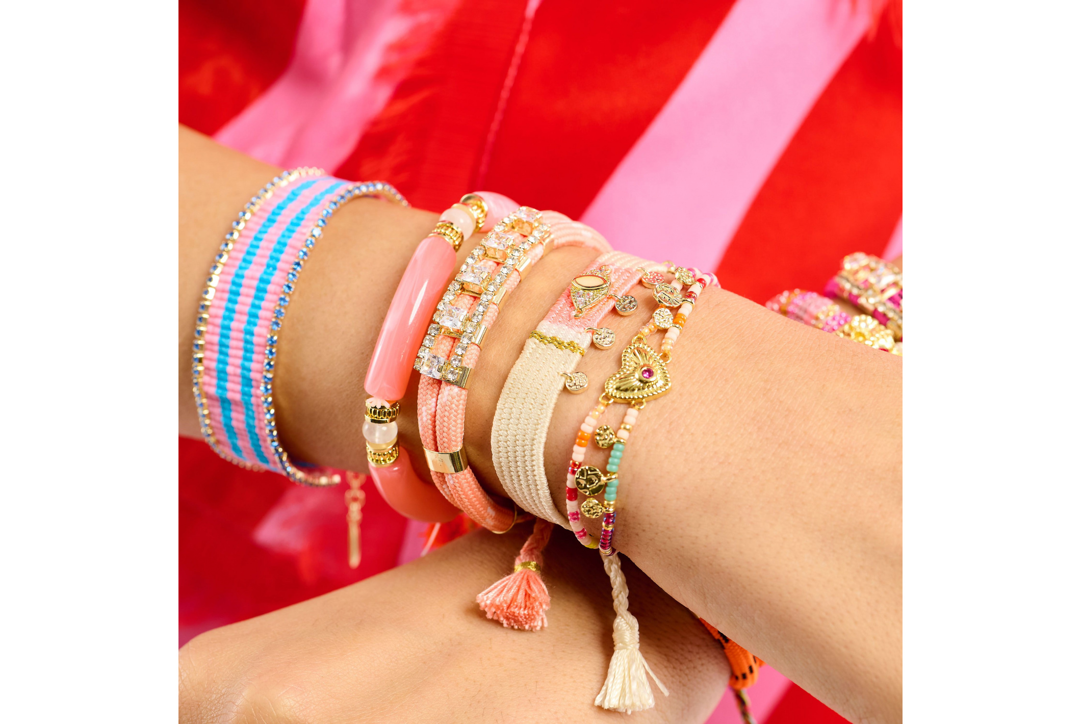 Hipanema Bracelet Macanos Rose