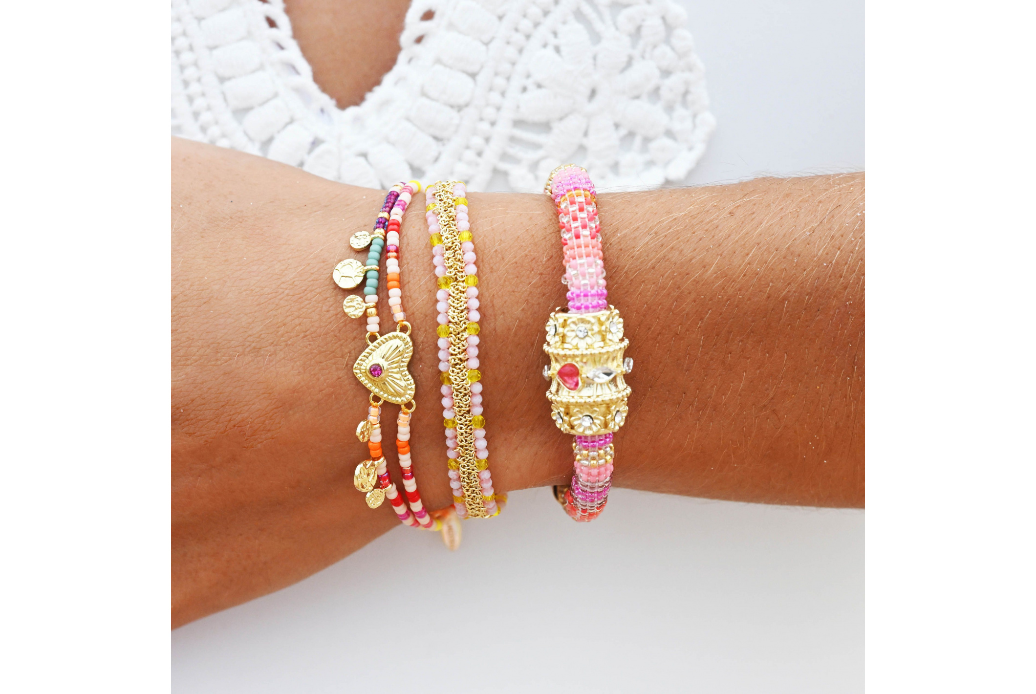 Hipanema Bracelet Olinda Rose