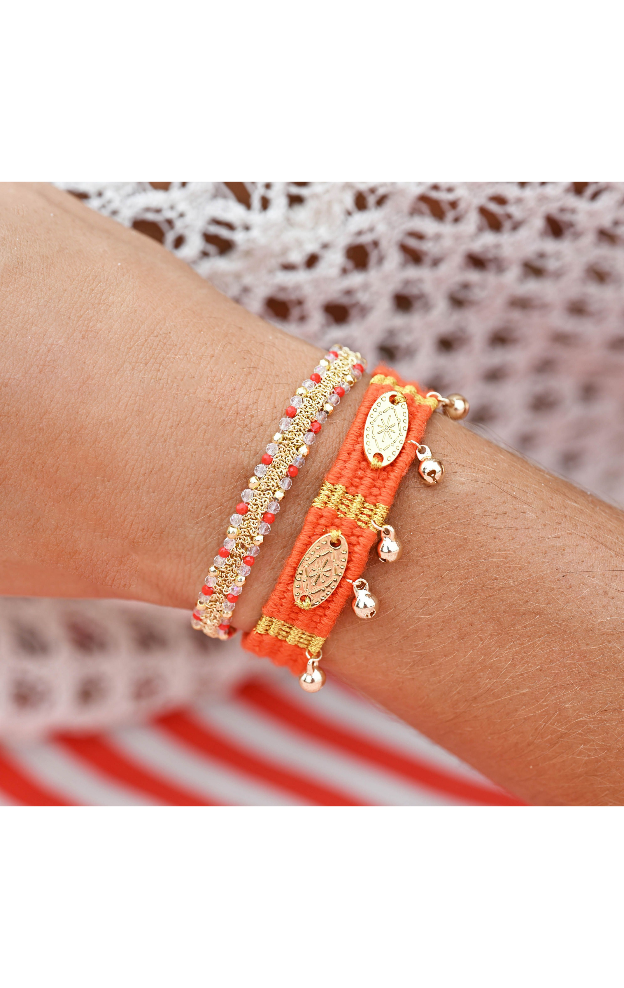 Bracelet Olinda Corail