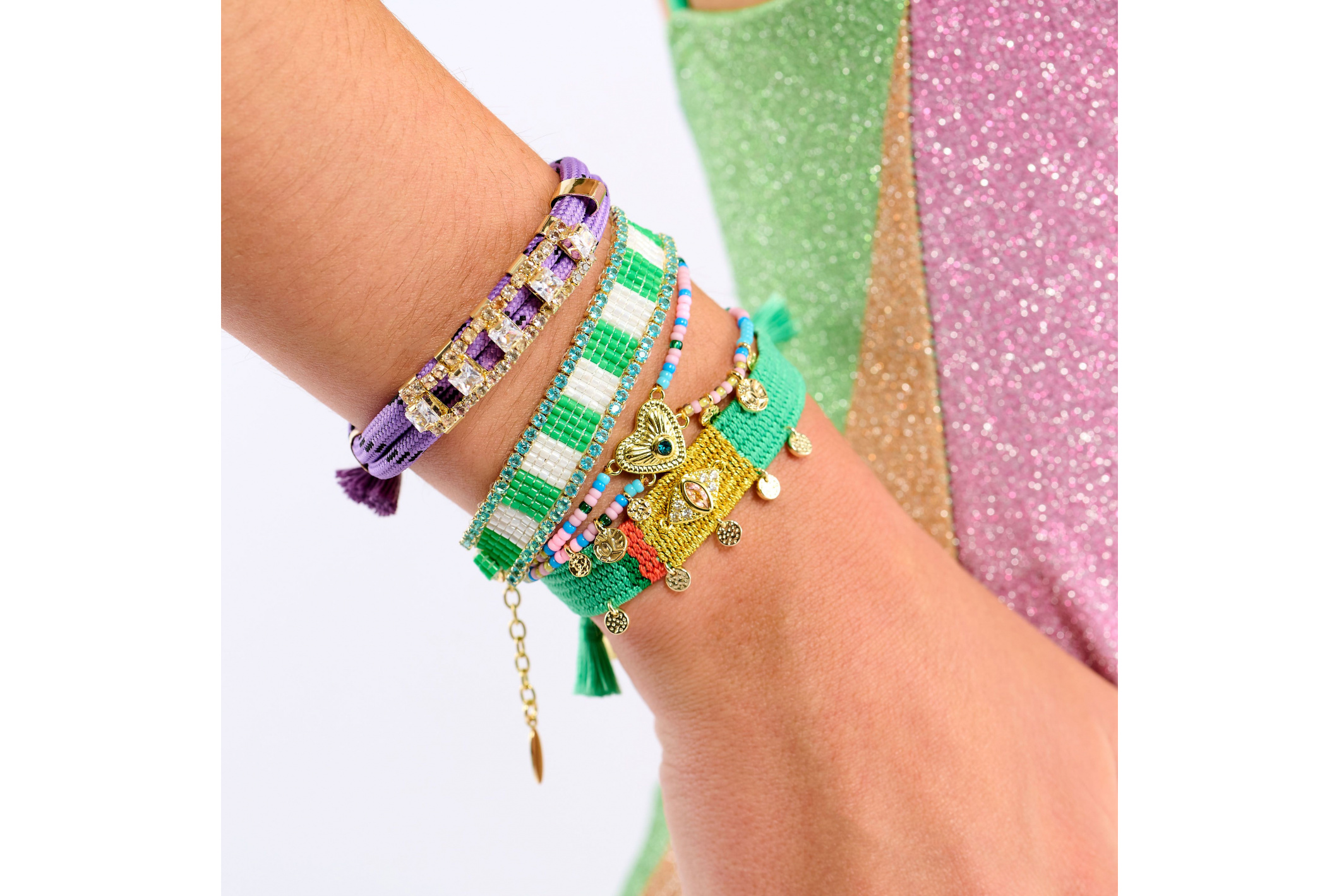 Hipanema Bracelet Iago Violet