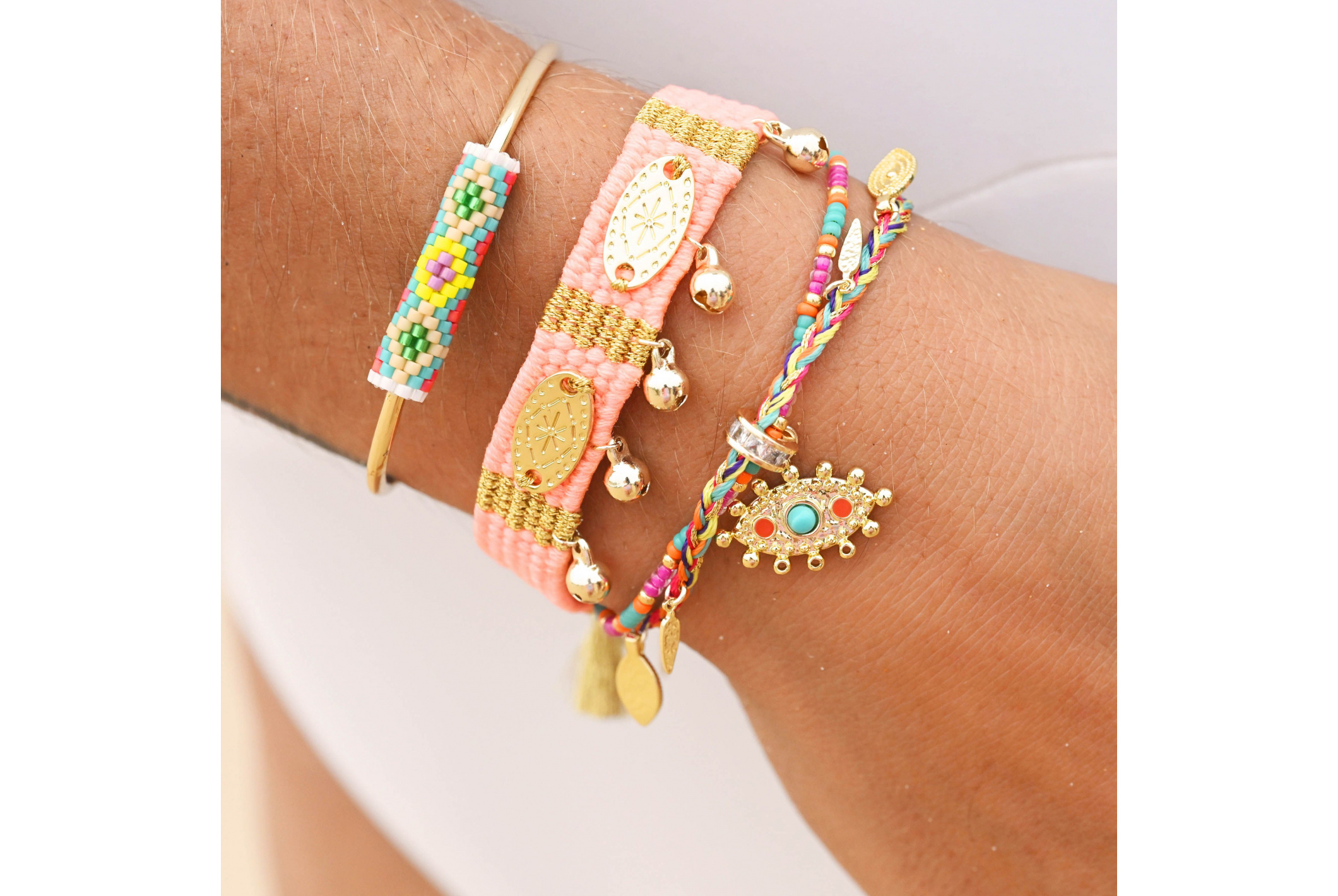 Bracelet Todobem Corail