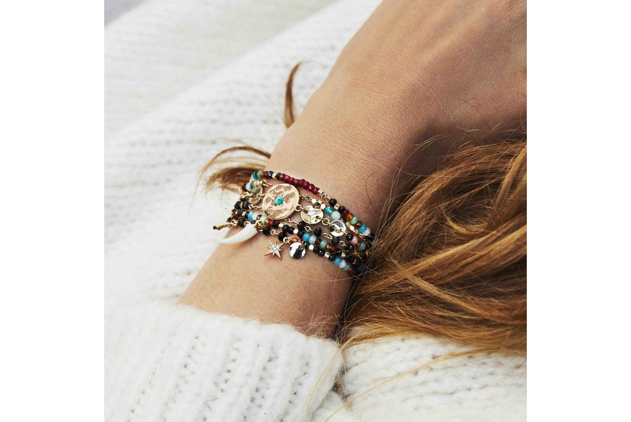 Hipanema Cuff Ecstasy multi