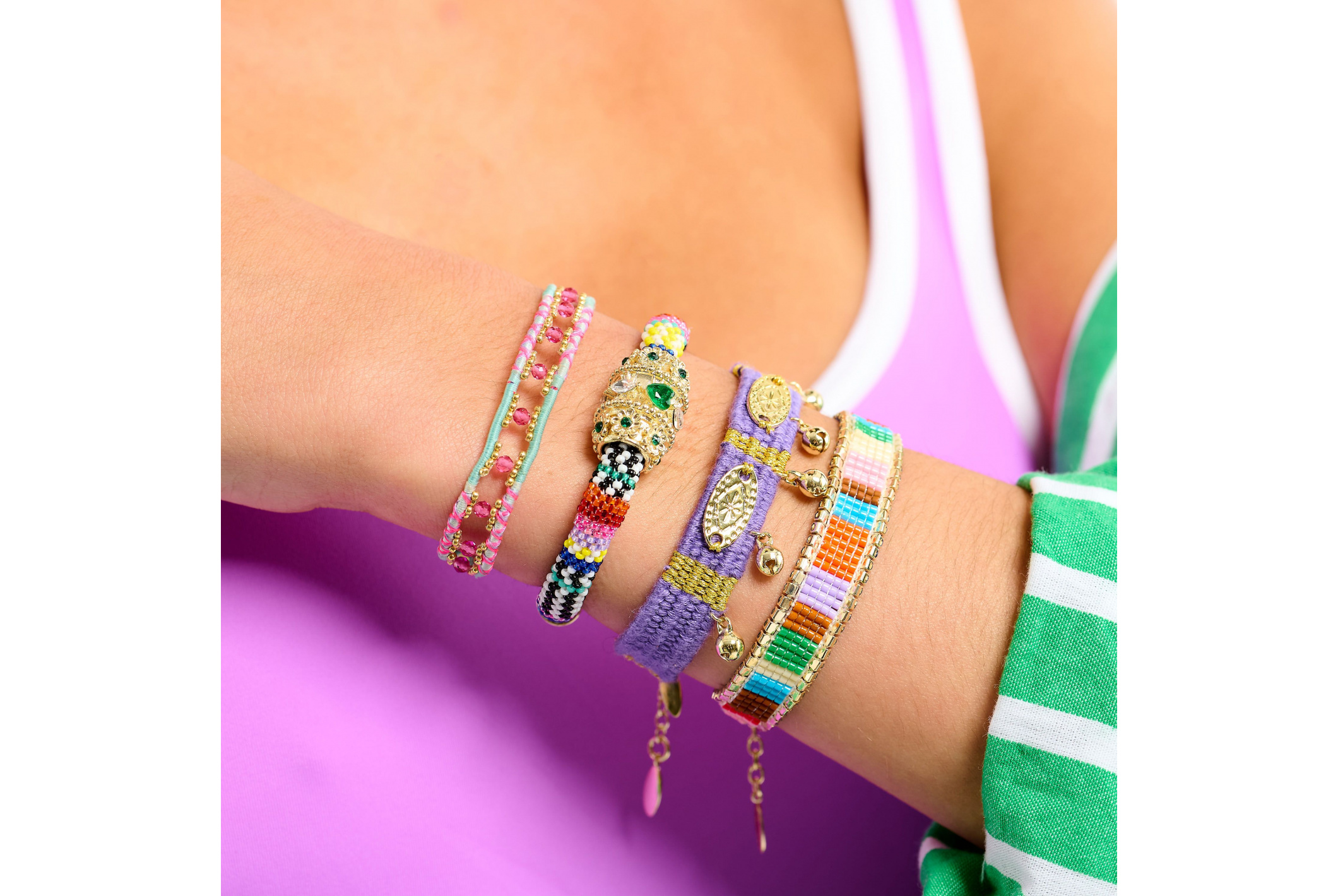 Hipanema Bracelet Felyni Multicolore