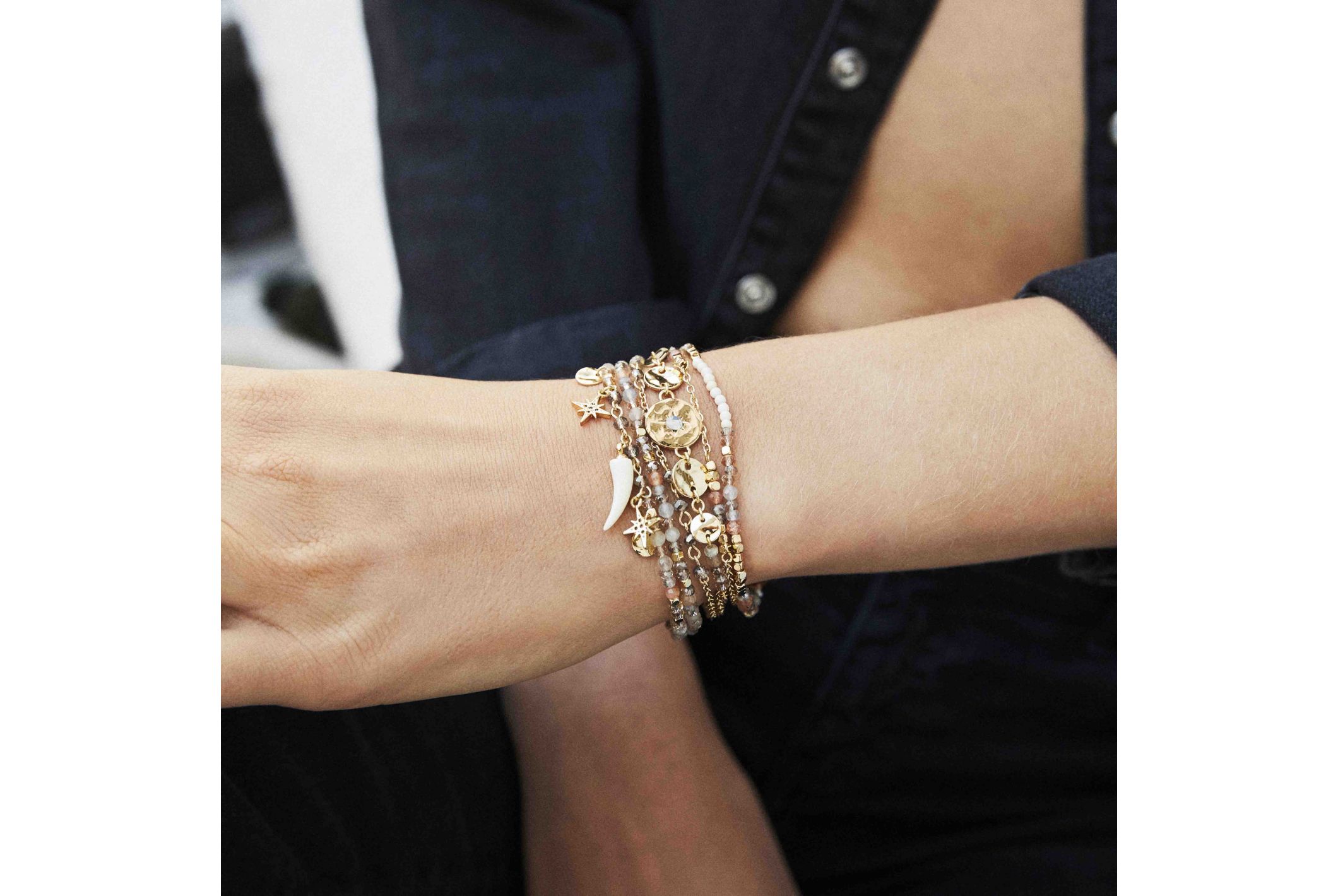 Hipanema Cuff Ecstasy White