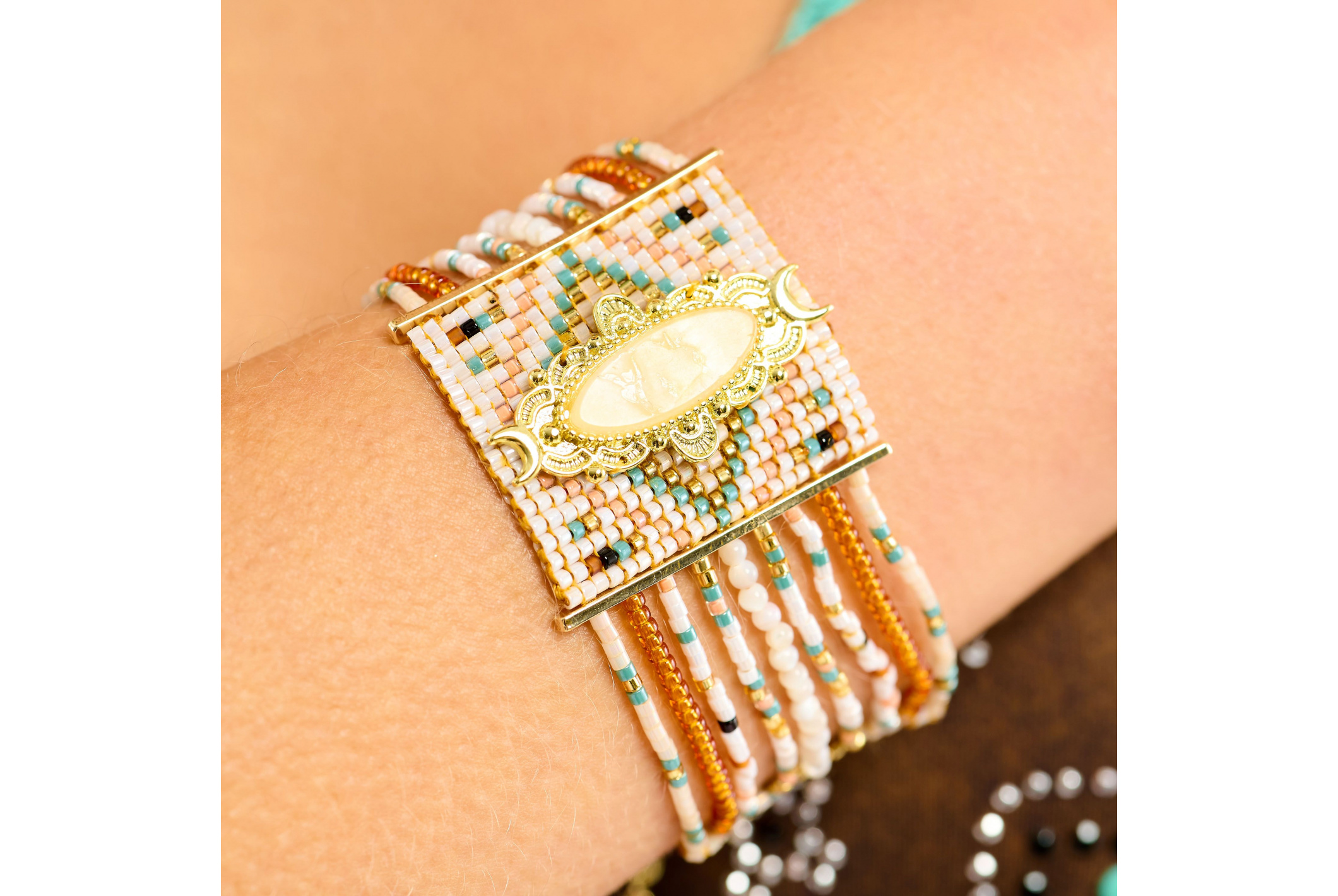 Bracelet Kalumey Blanc