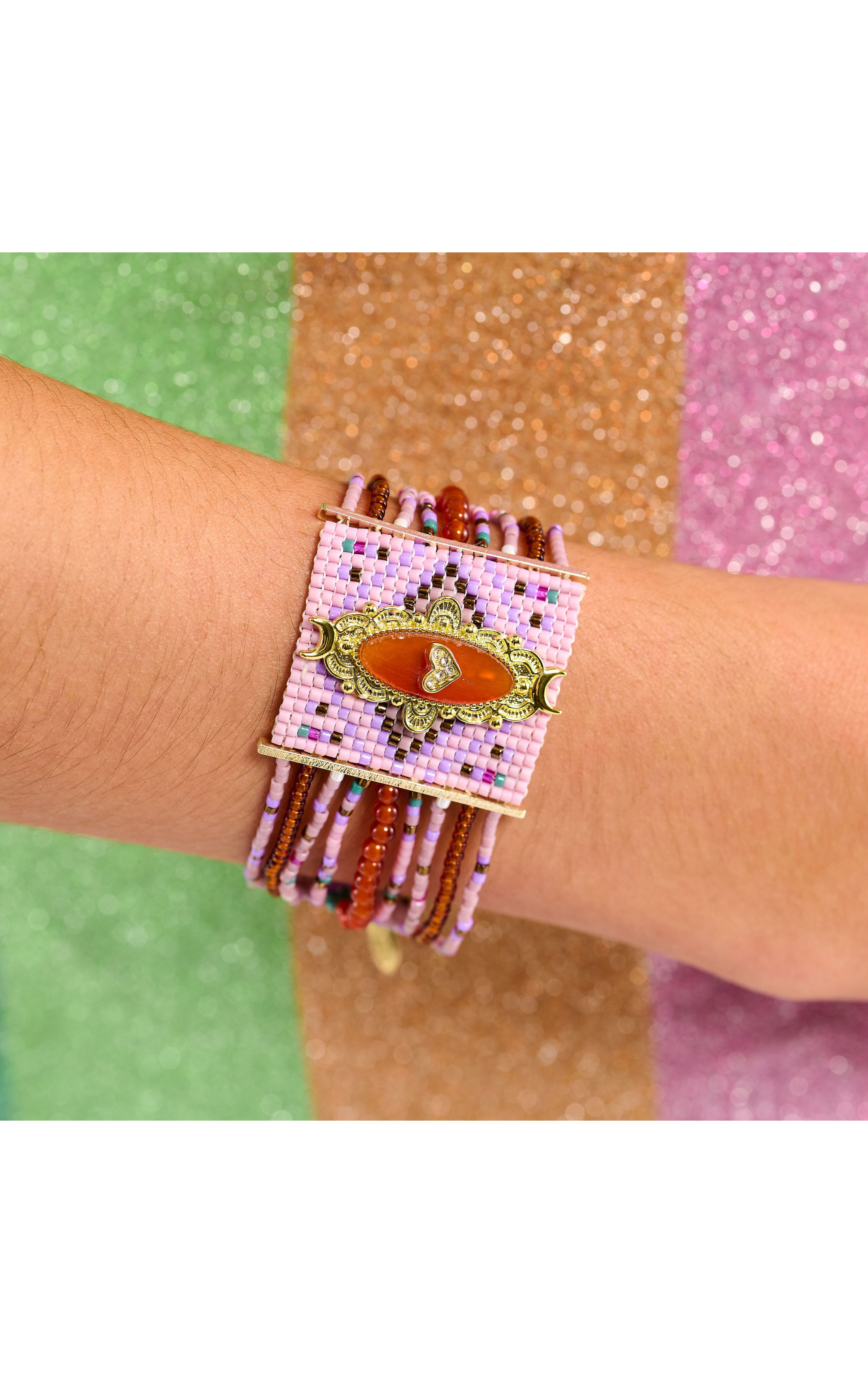 Bracelet Kalumey Lilas