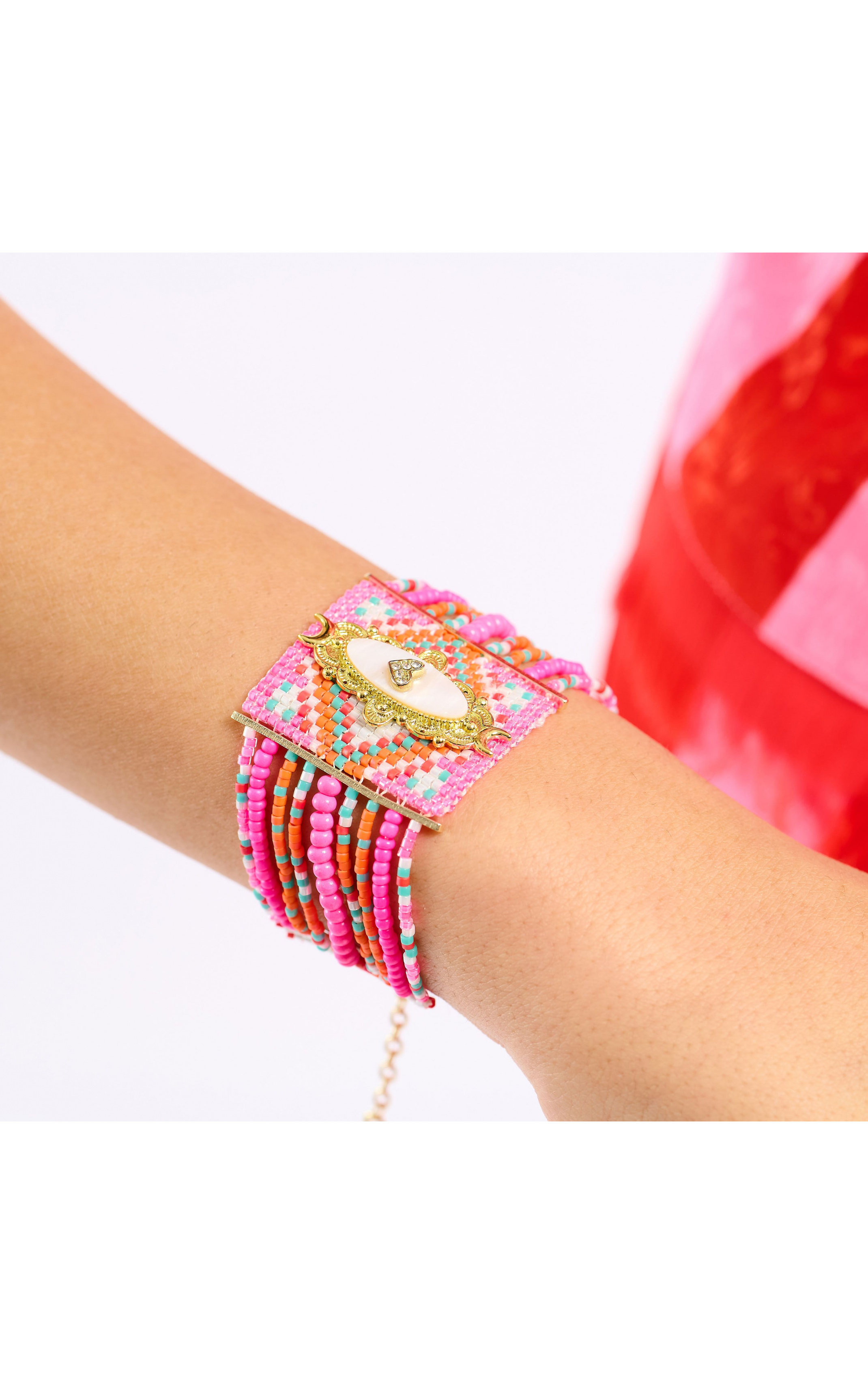Bracelet Kalumey Rose