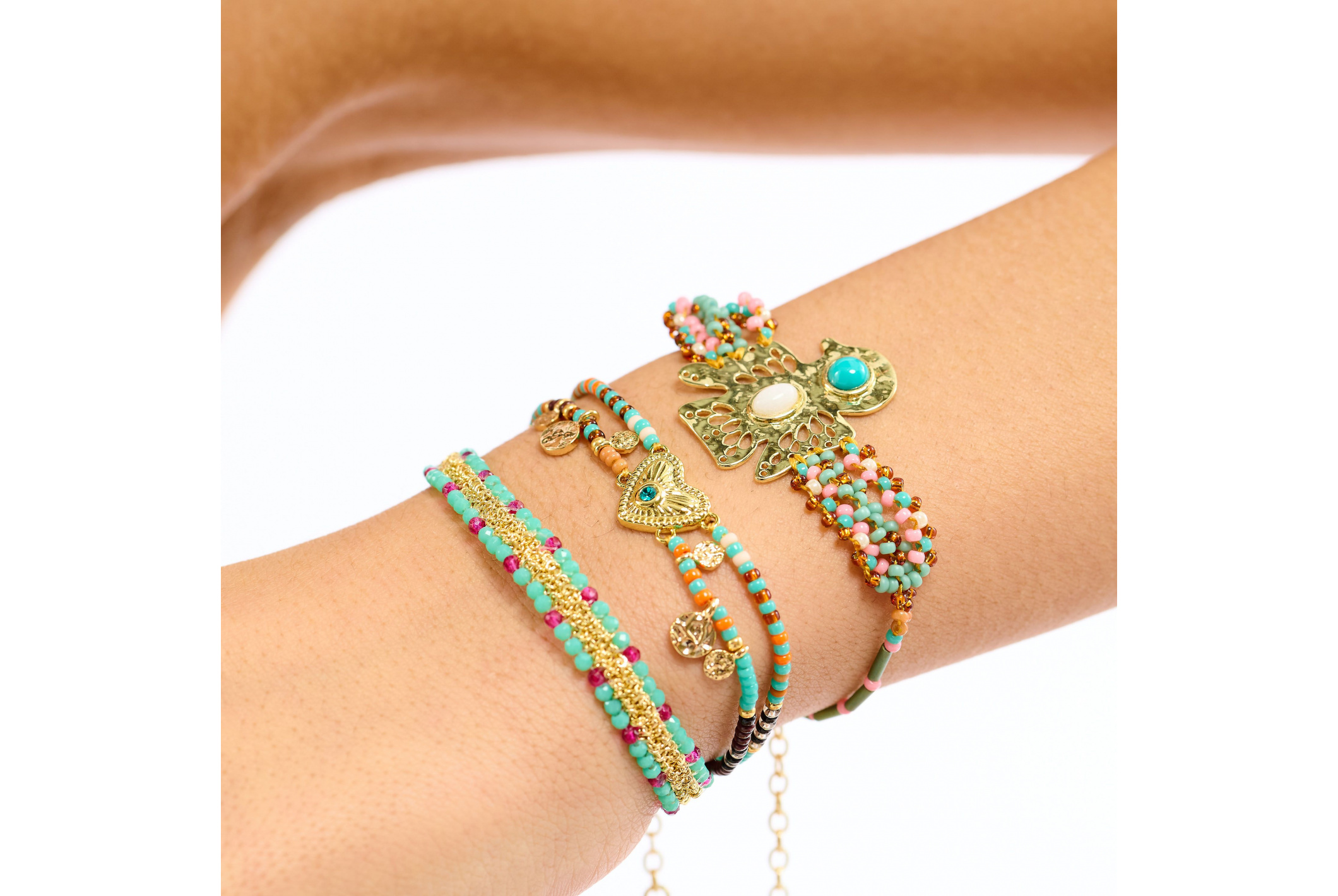 Hipanema Bracelet Pioupiou Turquoise